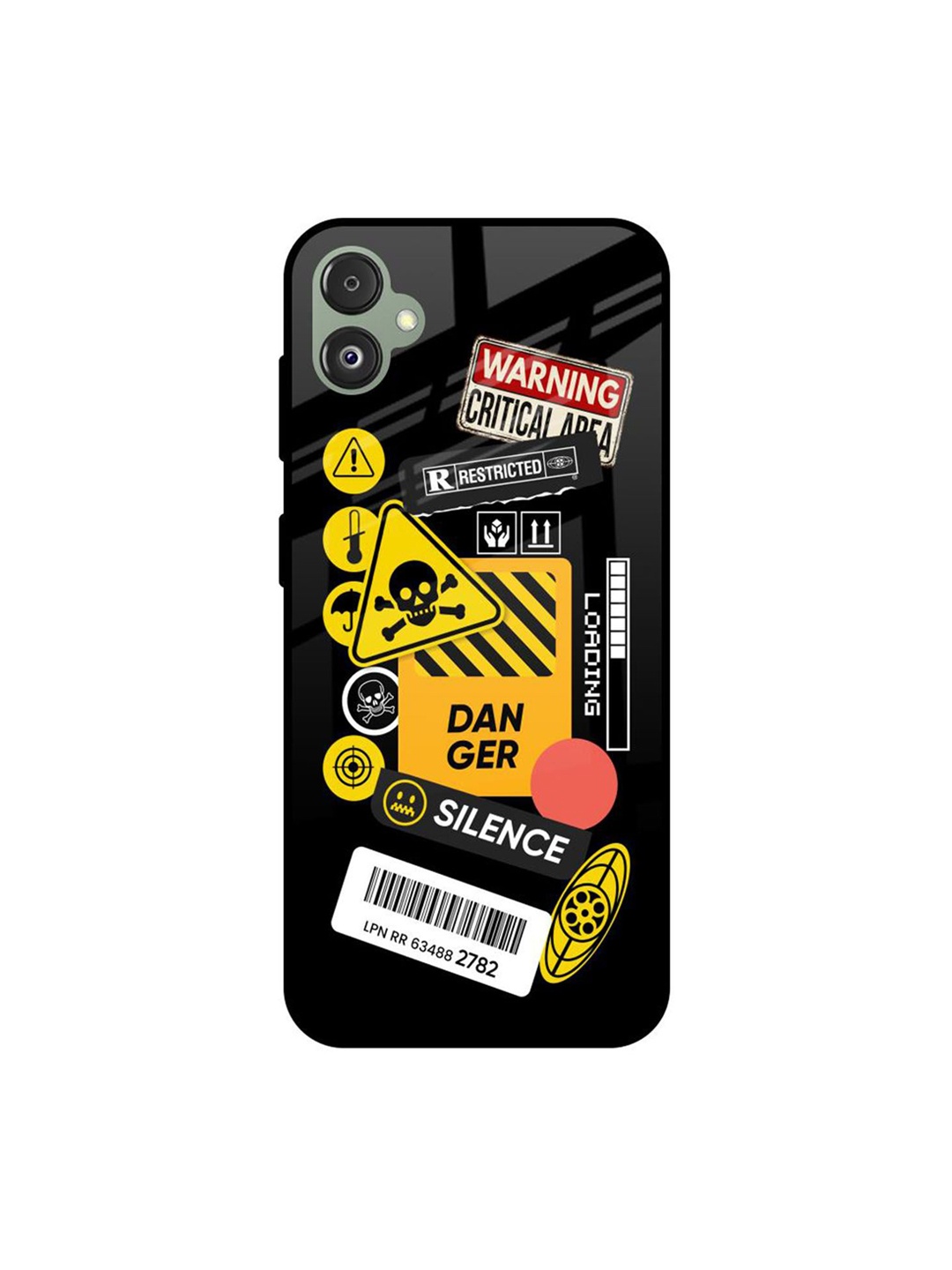 

QRIOH Typography Printed Samsung Galaxy F14 5G Back Case Mobile Accessories, Black