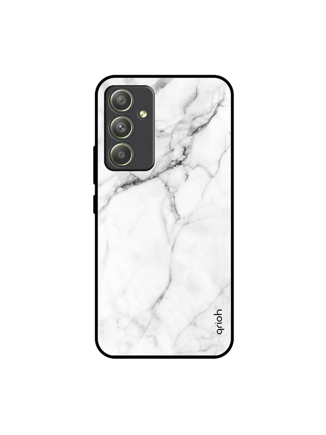 

QRIOH Abstract Printed Samsung Galaxy A54 5G Back Case Mobile Accessories, White