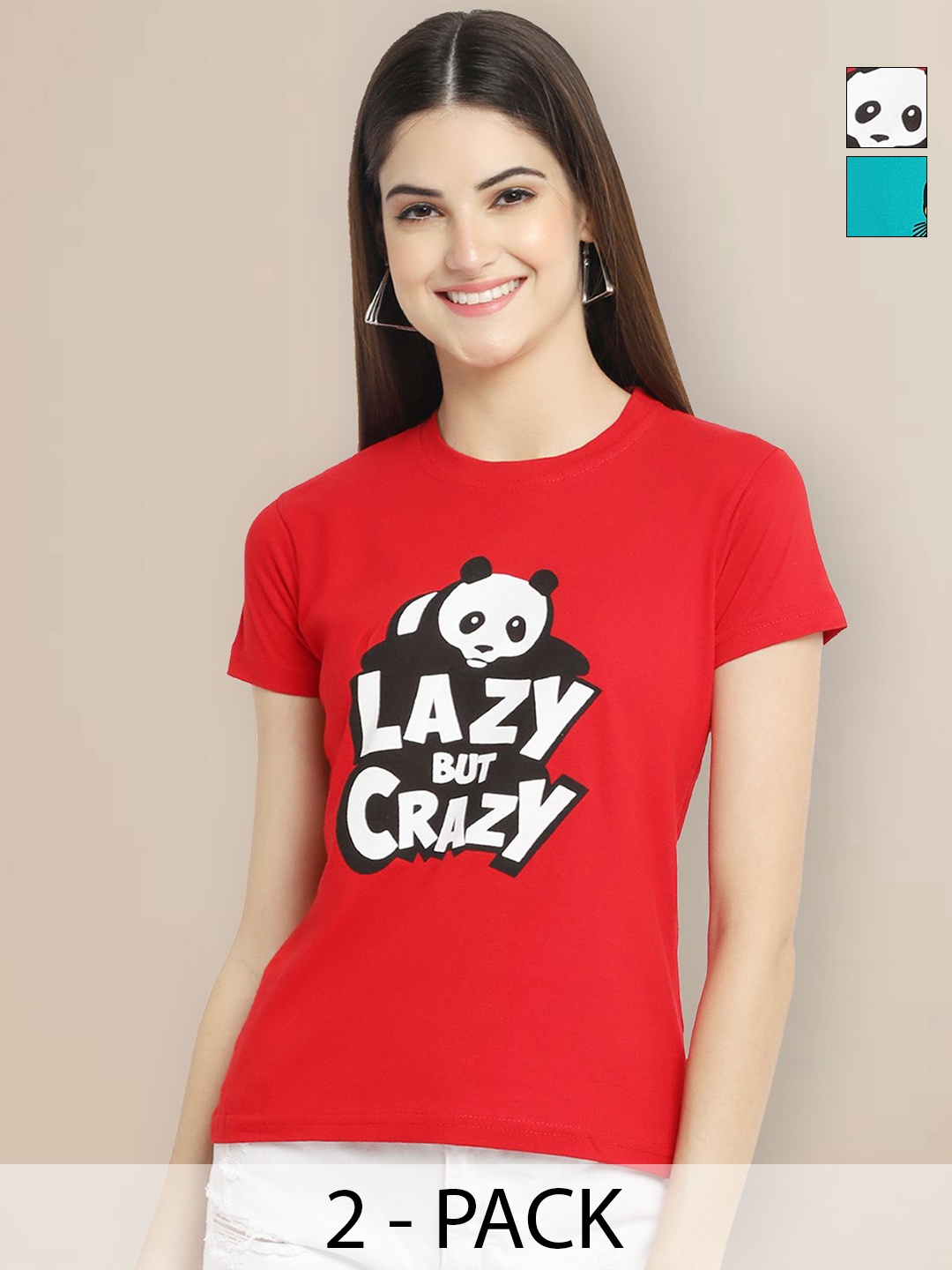 

Metronaut Women Typography 2 Printed T-shirt, Multi