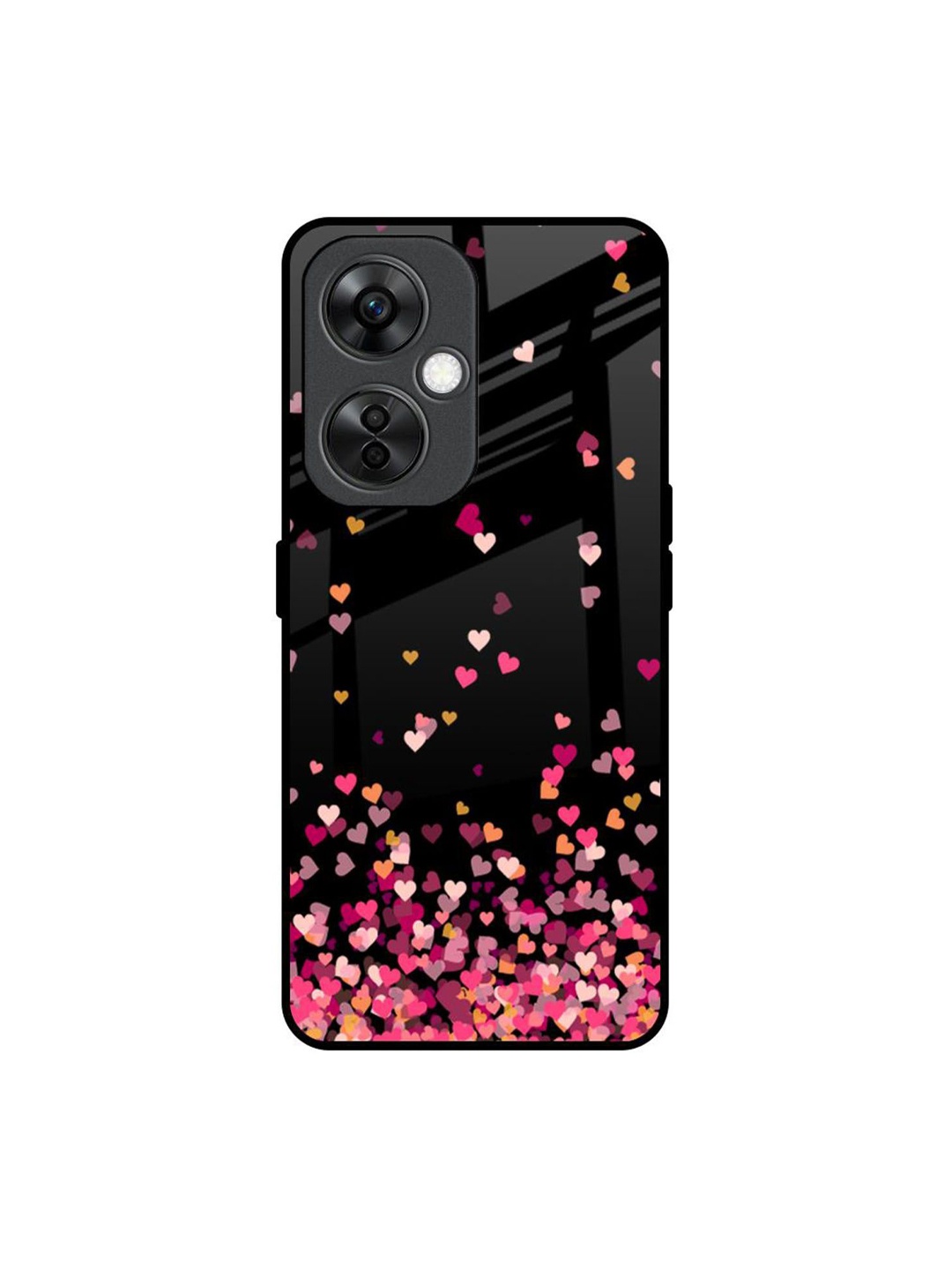 

QRIOH Quirky Printed OnePlus Nord CE 3 Lite 5G Back Case Mobile Accessories, Black