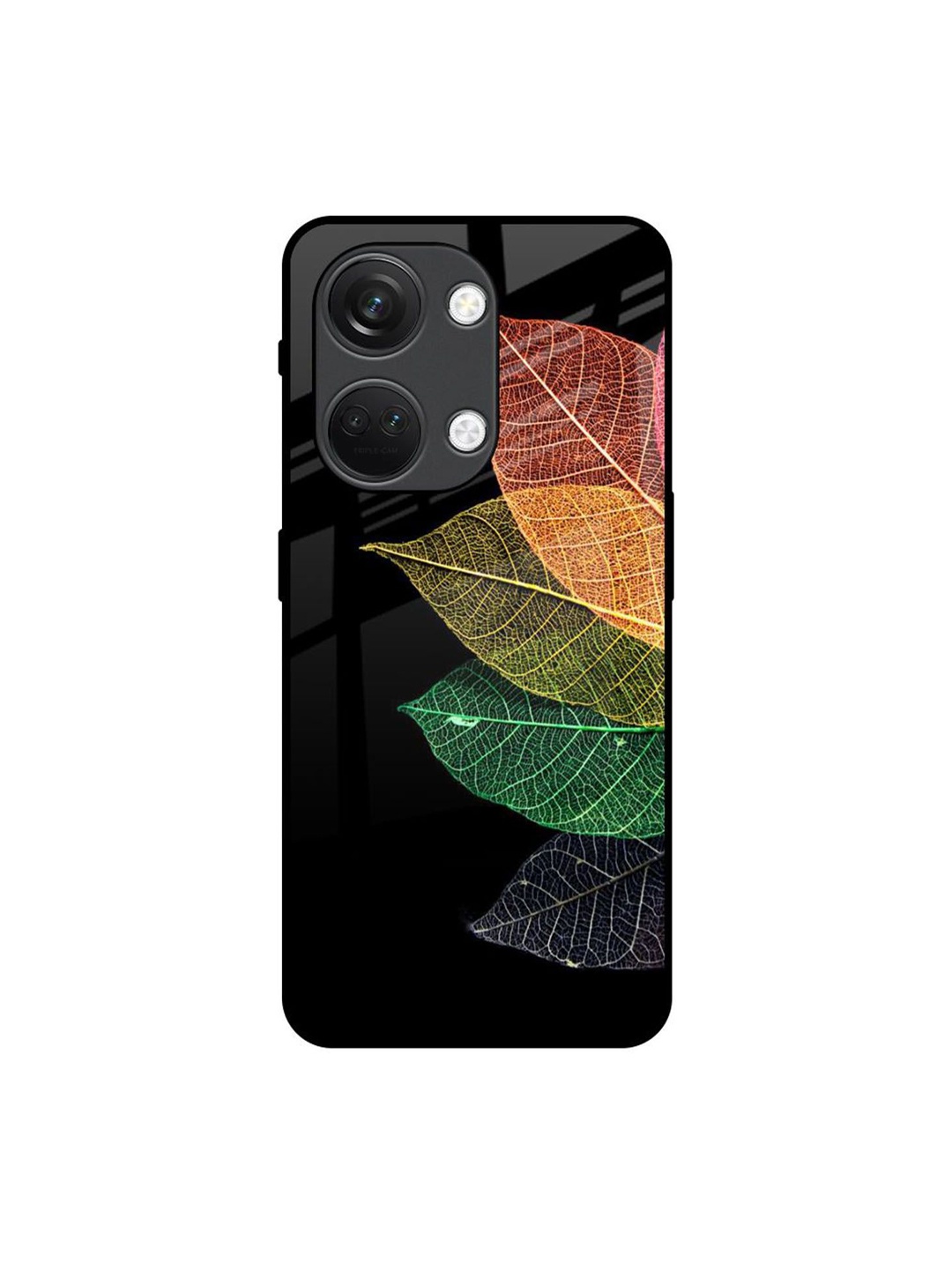 

QRIOH Tropical Printed OnePlus Nord 3 5G Back Case Mobile Accessories, Black