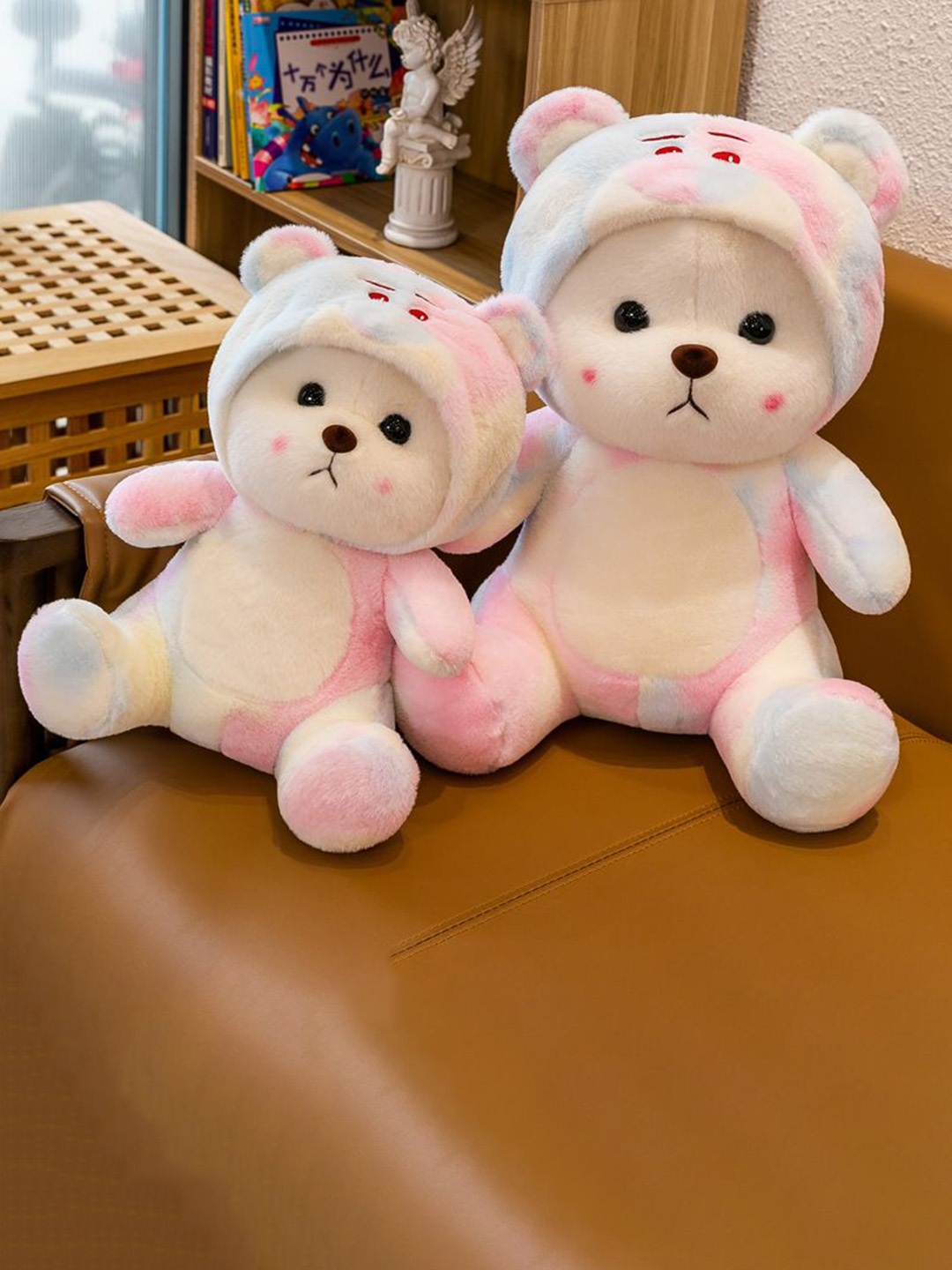 

AN TEDDY Pack Of 2 Kids Polyfill Teddy Bears Soft Toys and Dolls, White