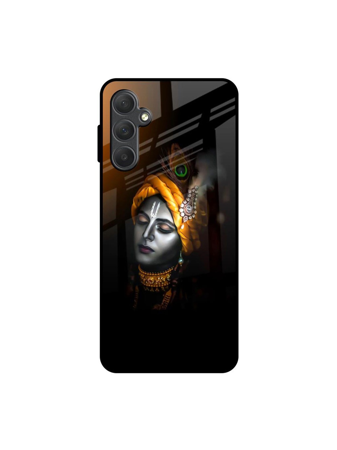 

QRIOH Quirky Printed Samsung Galaxy M54 5G Back Case Mobile Accessories, Black