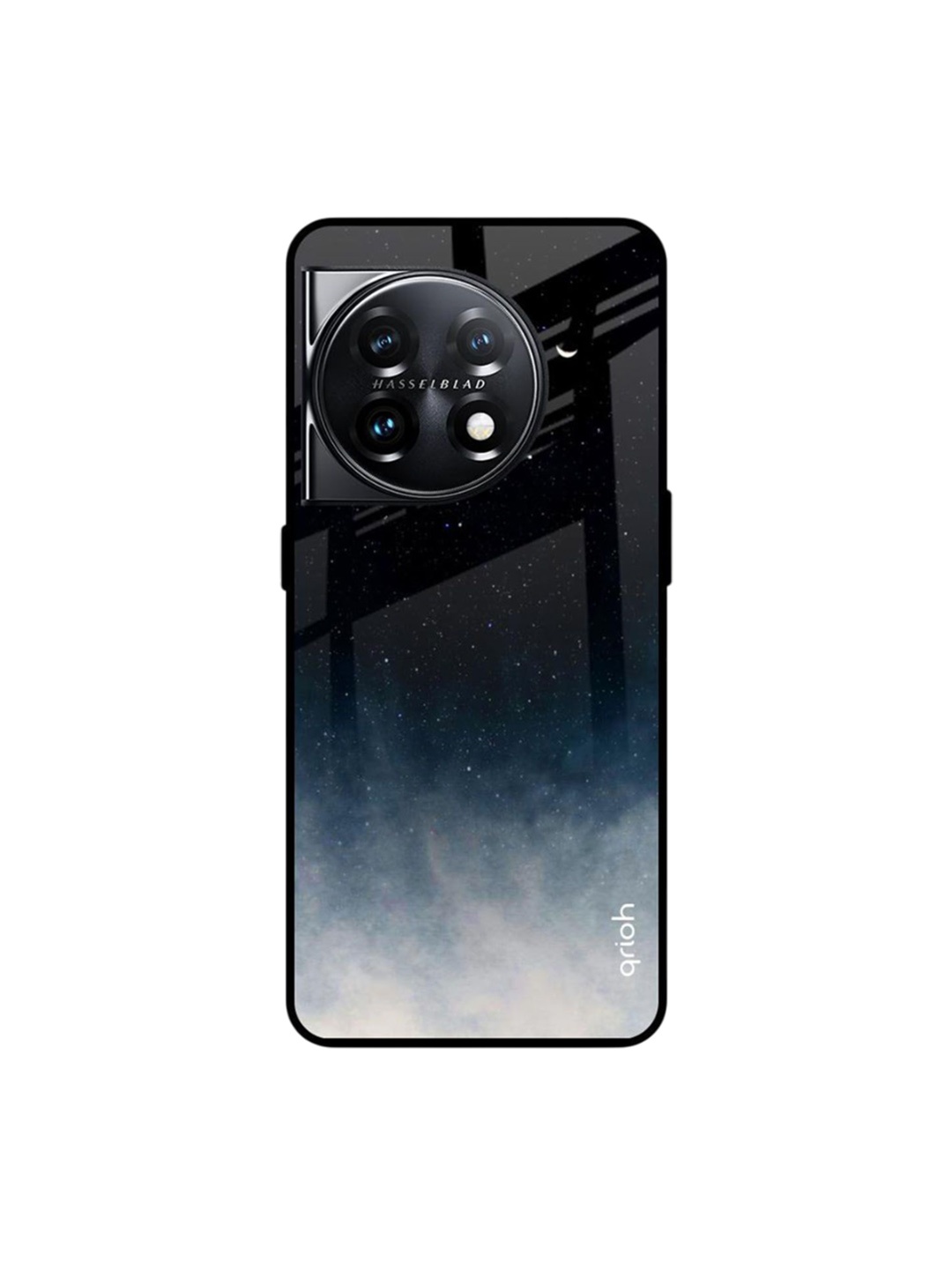 

QRIOH Quirky Printed OnePlus 11 5G Back Case Mobile Accessories, Black