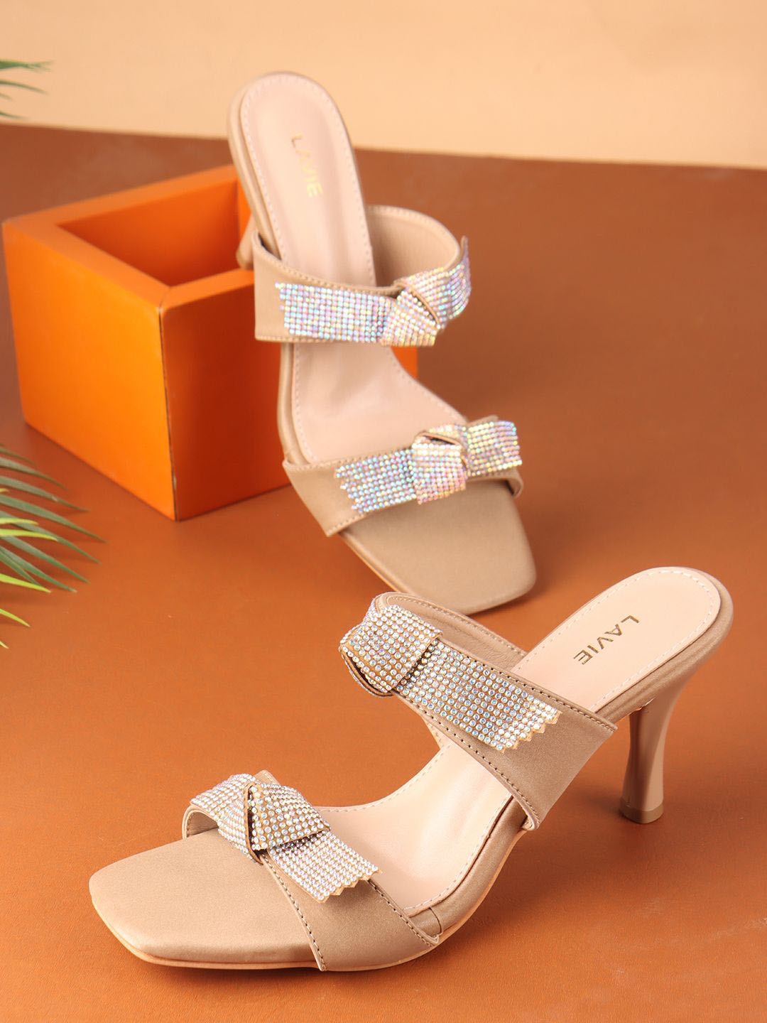 

Lavie Stiletto Sandals, Beige