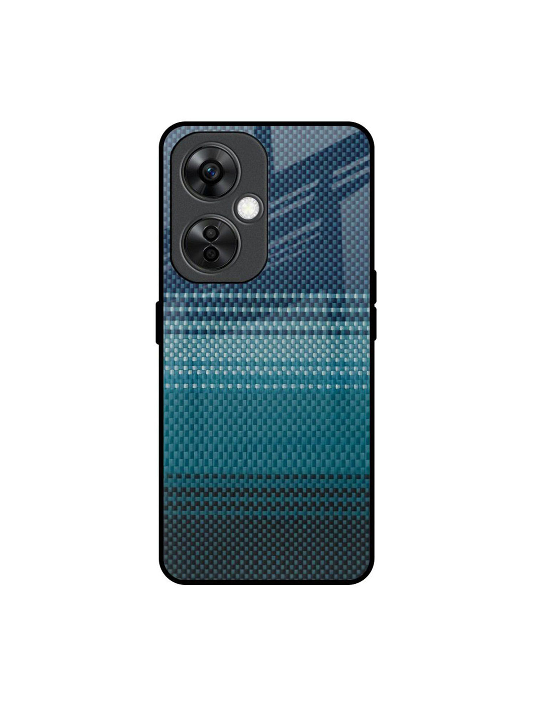 

QRIOH Geometric Printed OnePlus Nord CE 3 Lite 5G Back Case Mobile Accessories, Blue