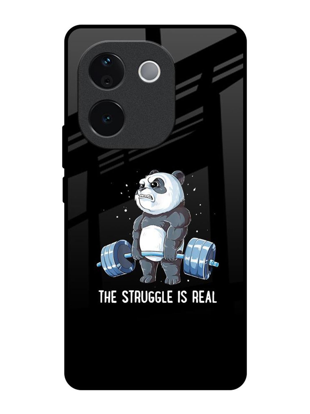 

QRIOH Quirky Printed IQOO Z9s Pro 5G Back Case Mobile Accessories, Black