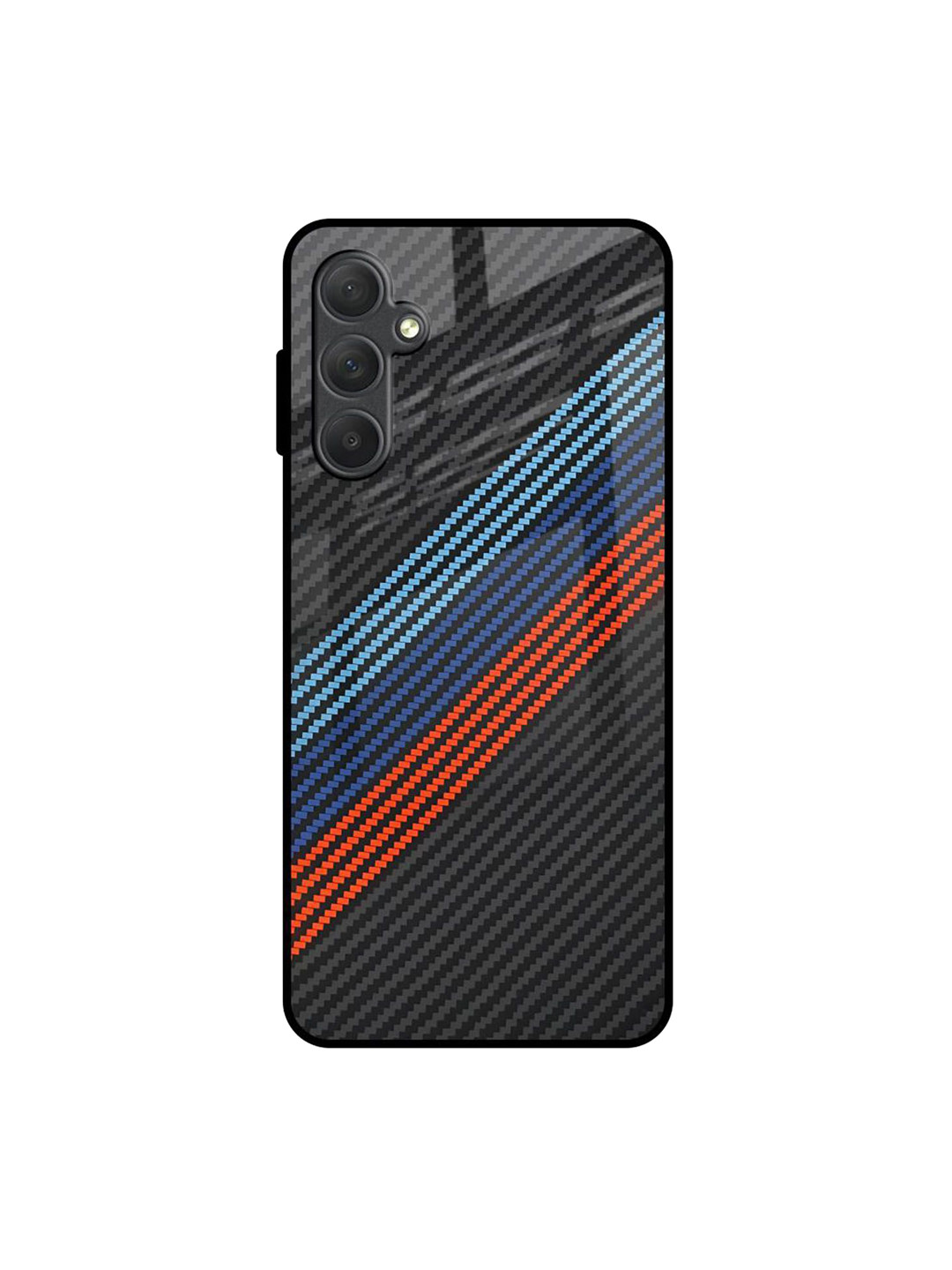 

QRIOH Abstract Printed Samsung Galaxy M54 5G Back Case Mobile Accessories, Black