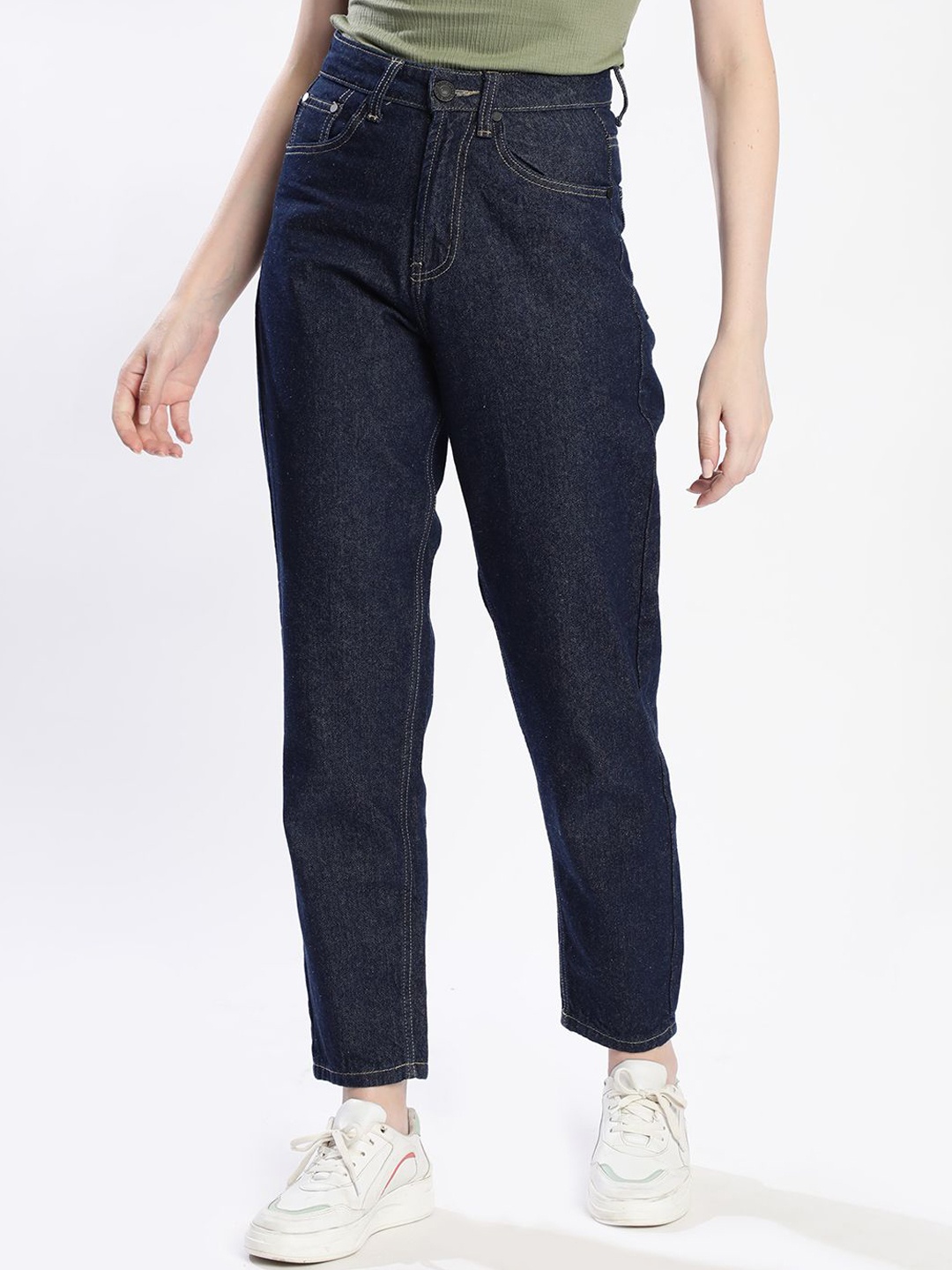 

Bene Kleed Women Tapered Fit Jeans, Blue