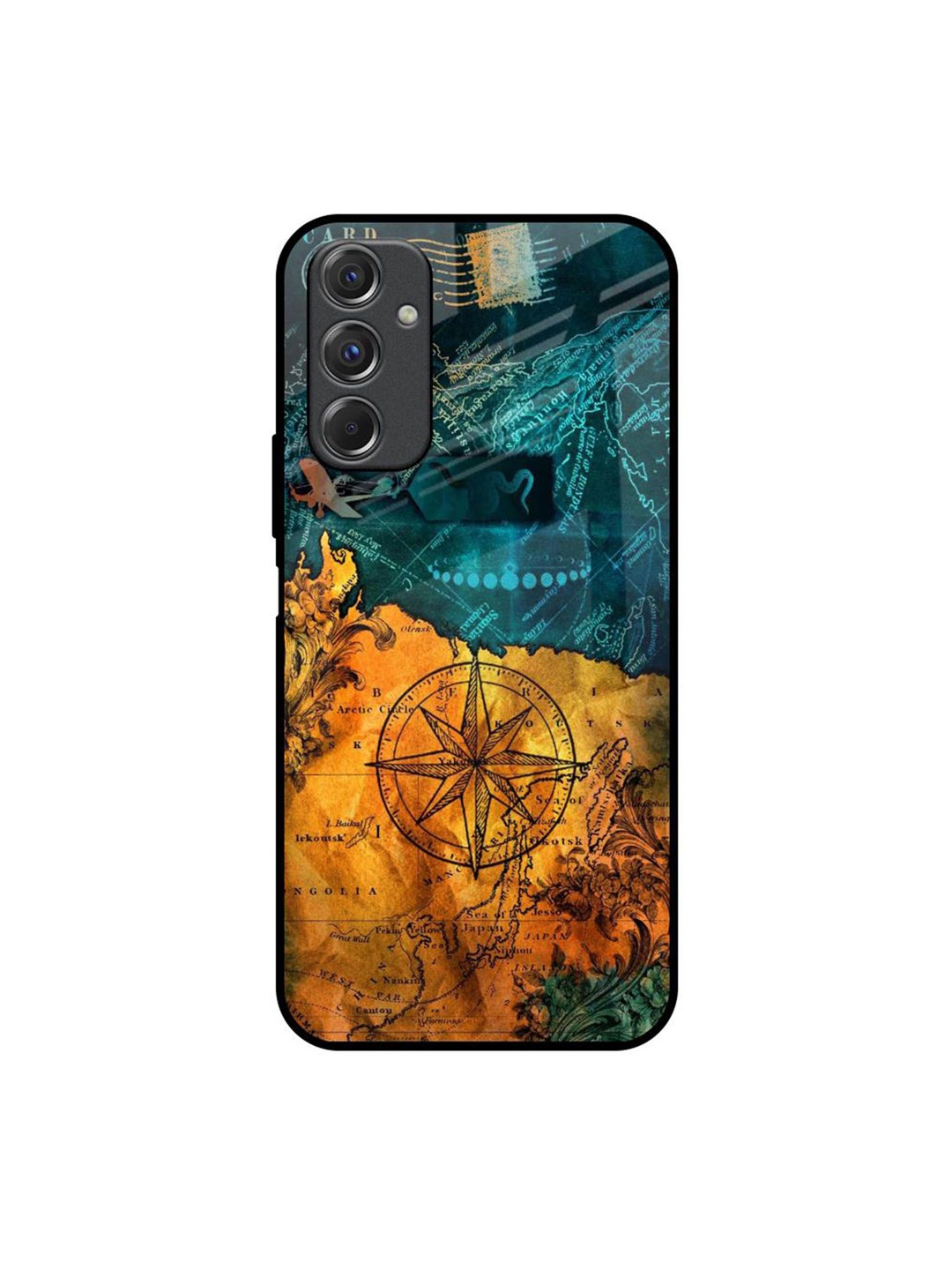 

QRIOH Typography Printed Samsung Galaxy F34 5G Back Case Mobile Accessories, Teal