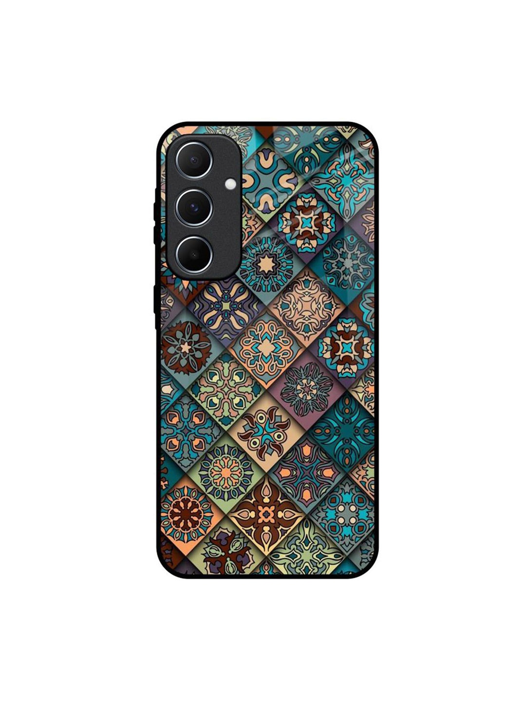 

QRIOH Quirky Printed Samsung Galaxy A55 5G Back Case Mobile Accessories, Blue