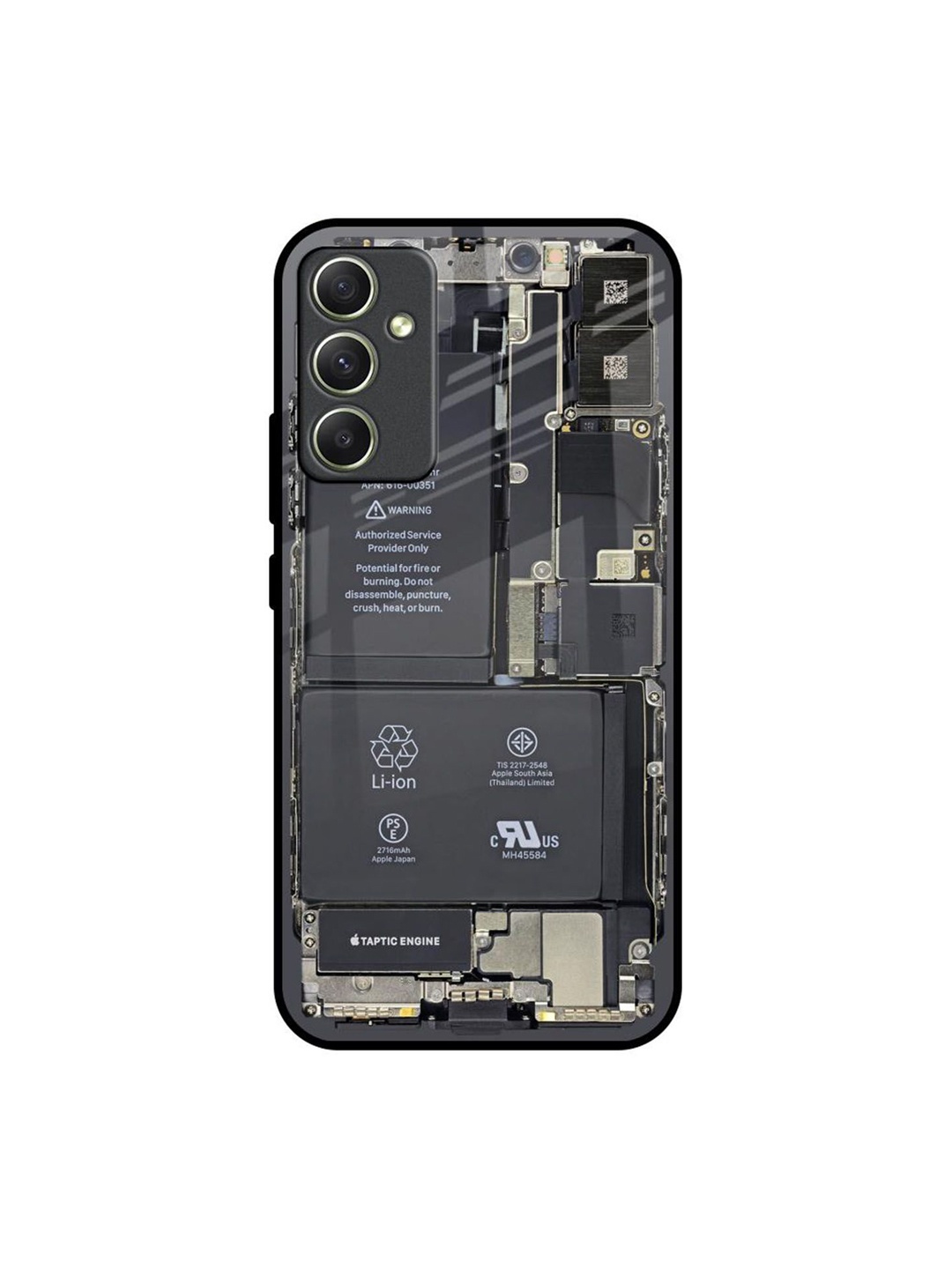 

QRIOH Typography Printed Samsung Galaxy A34 5G Back Case Mobile Accessories, Grey
