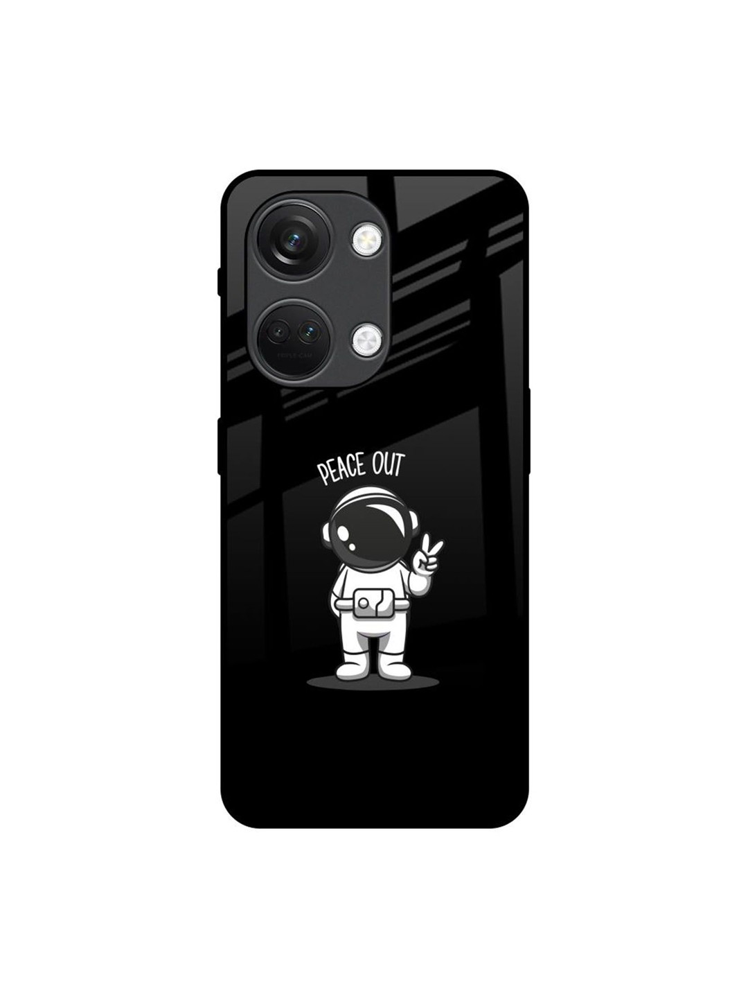 

QRIOH Quirky Printed OnePlus Nord 3 5G Back Case Mobile Accessories, Black
