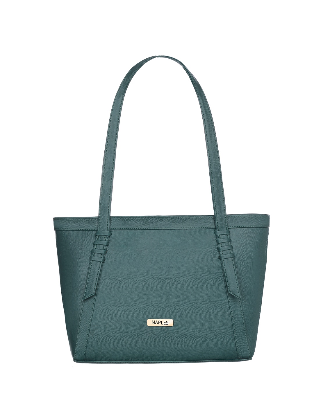 

Naples PU Structured Shoulder Bag, Green