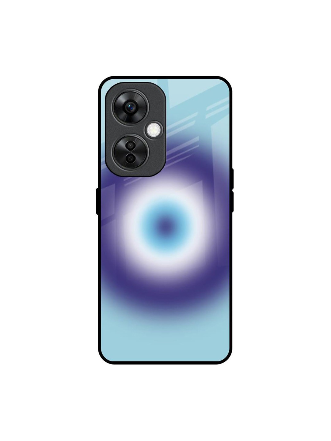 

QRIOH Geometric Printed OnePlus Nord CE 3 Lite 5G Back Case Mobile Accessories, Blue
