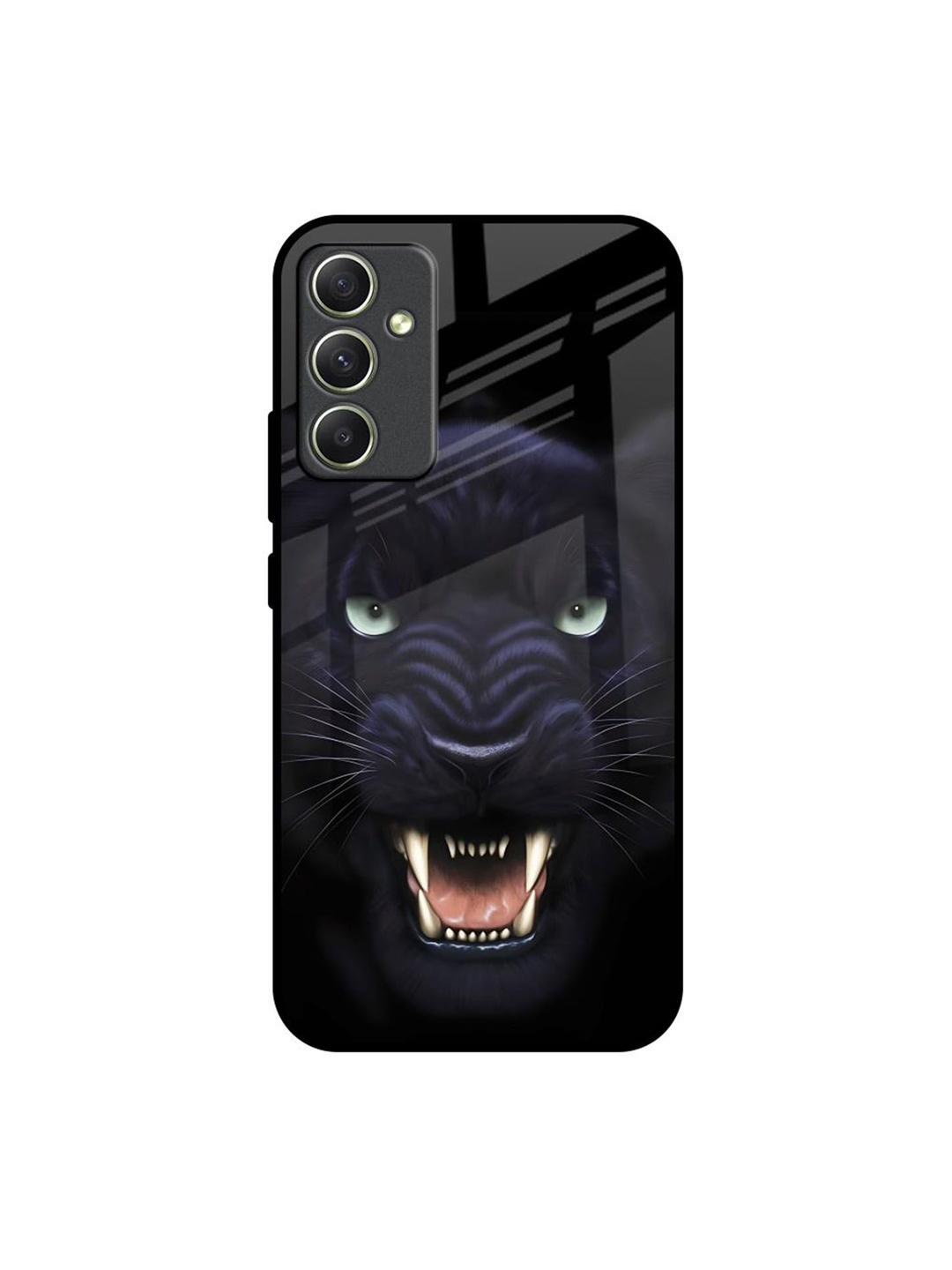 

QRIOH Quirky Printed Samsung Galaxy A34 5G Back Case Mobile Accessories, Black