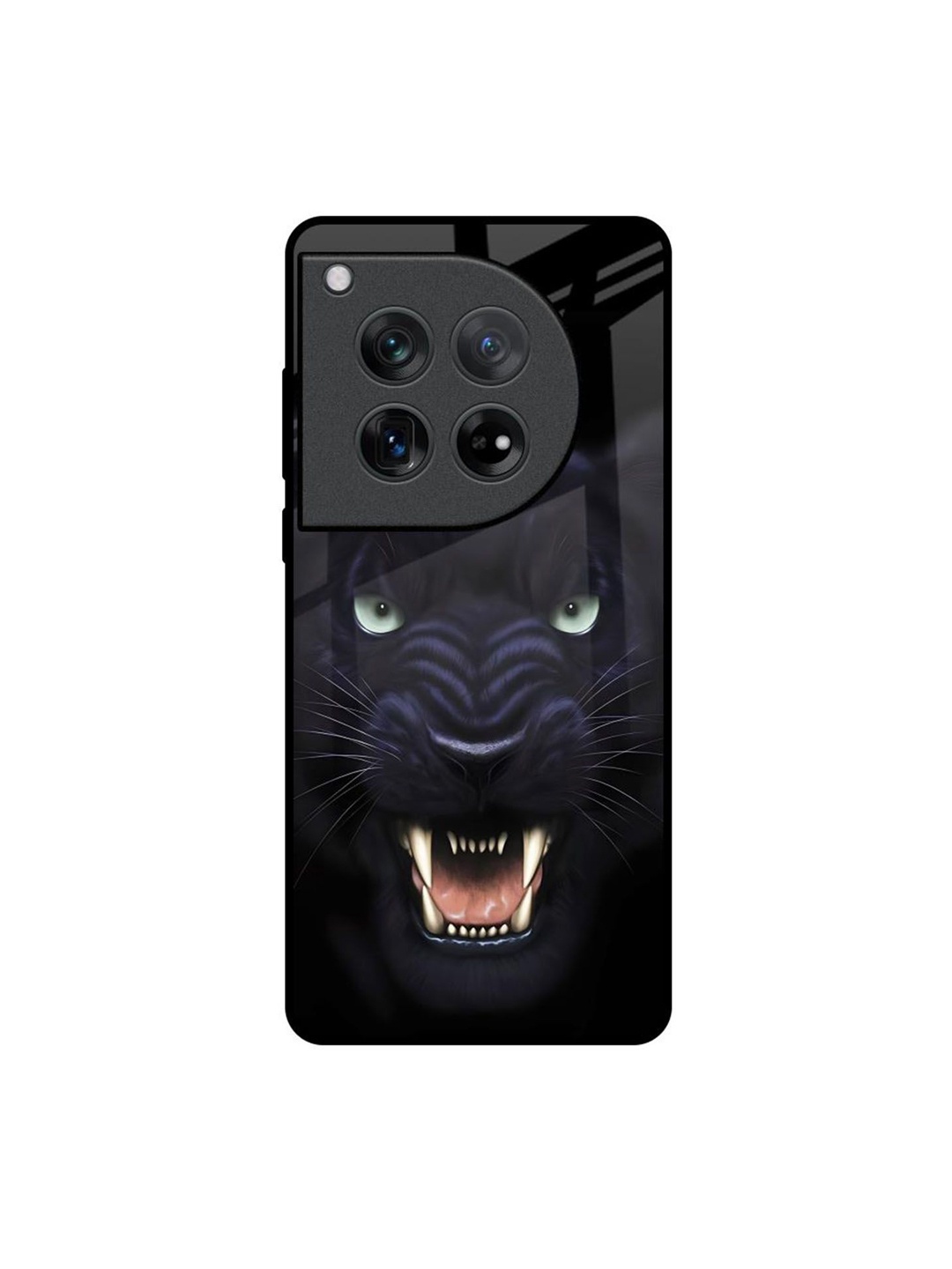 

QRIOH Quirky Printed Oneplus 12 Back Case Mobile Accessories, Black