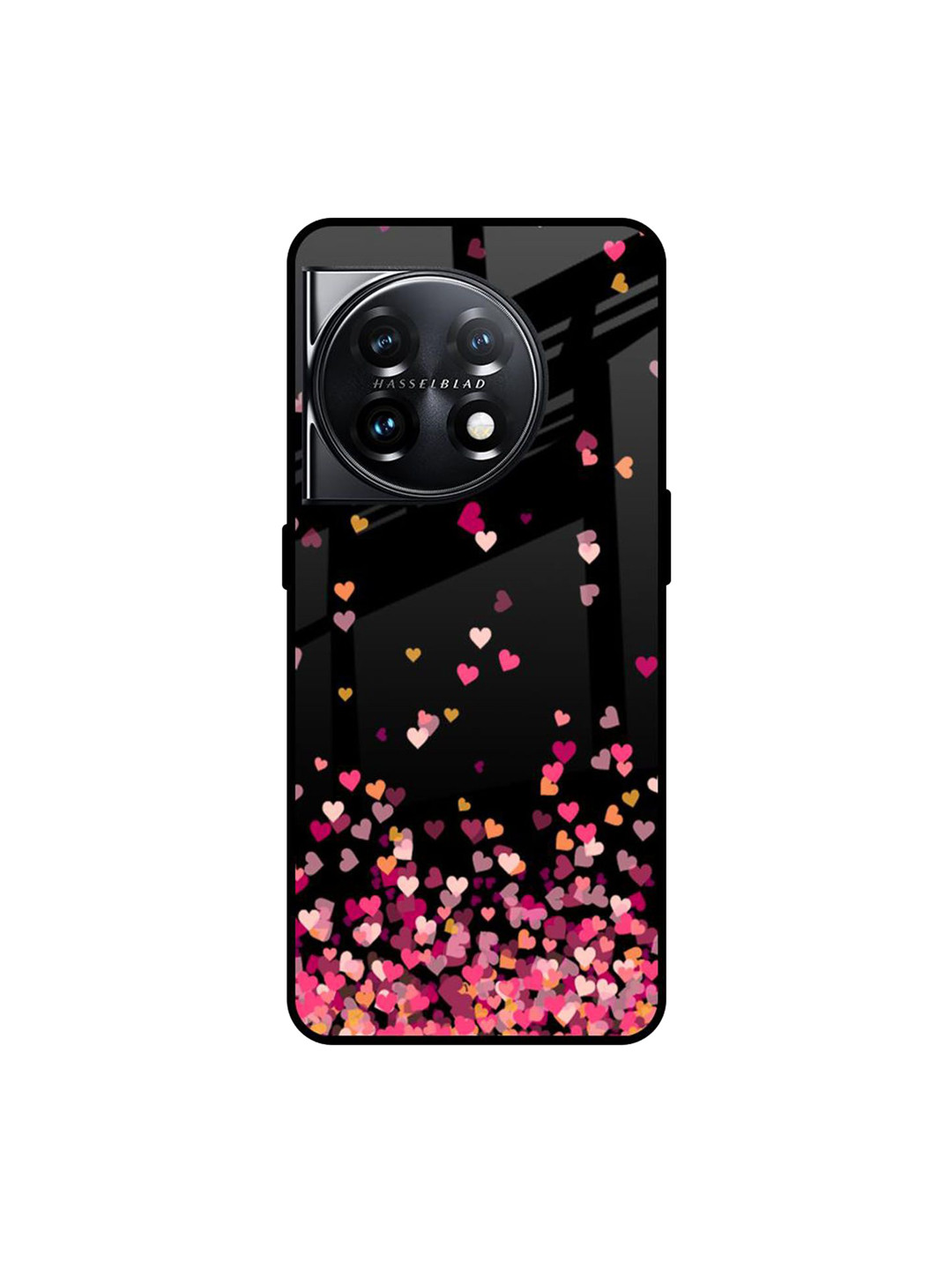 

QRIOH Quirky Printed OnePlus 11 5G Back Case Mobile Accessories, Black