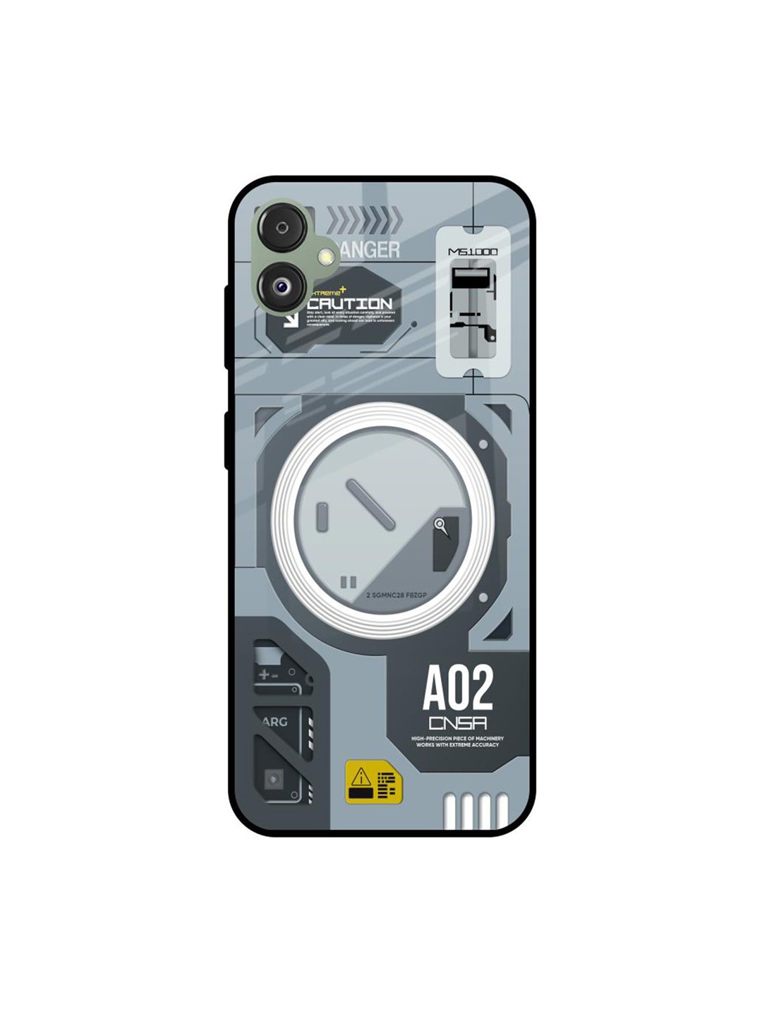 

QRIOH Typography Printed Samsung Galaxy F14 5G Back Case Mobile Accessories, Grey