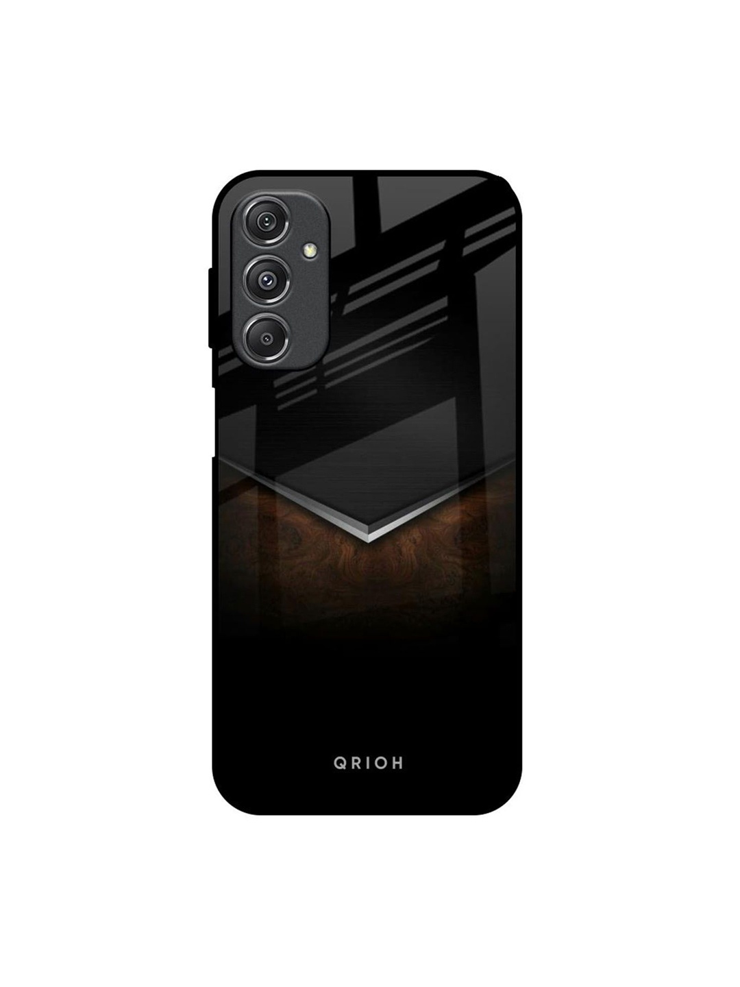 

QRIOH Quirky Printed Samsung Galaxy M34 5G Back Case Mobile Accessories, Black