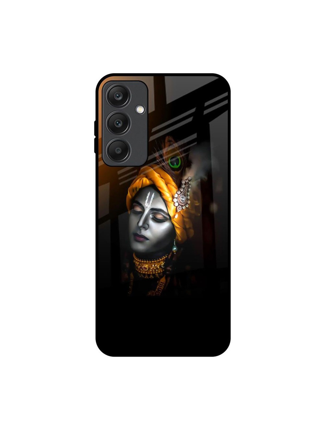 

QRIOH Quirky Printed Samsung Galaxy A25 5G Back Case Mobile Accessories, Black