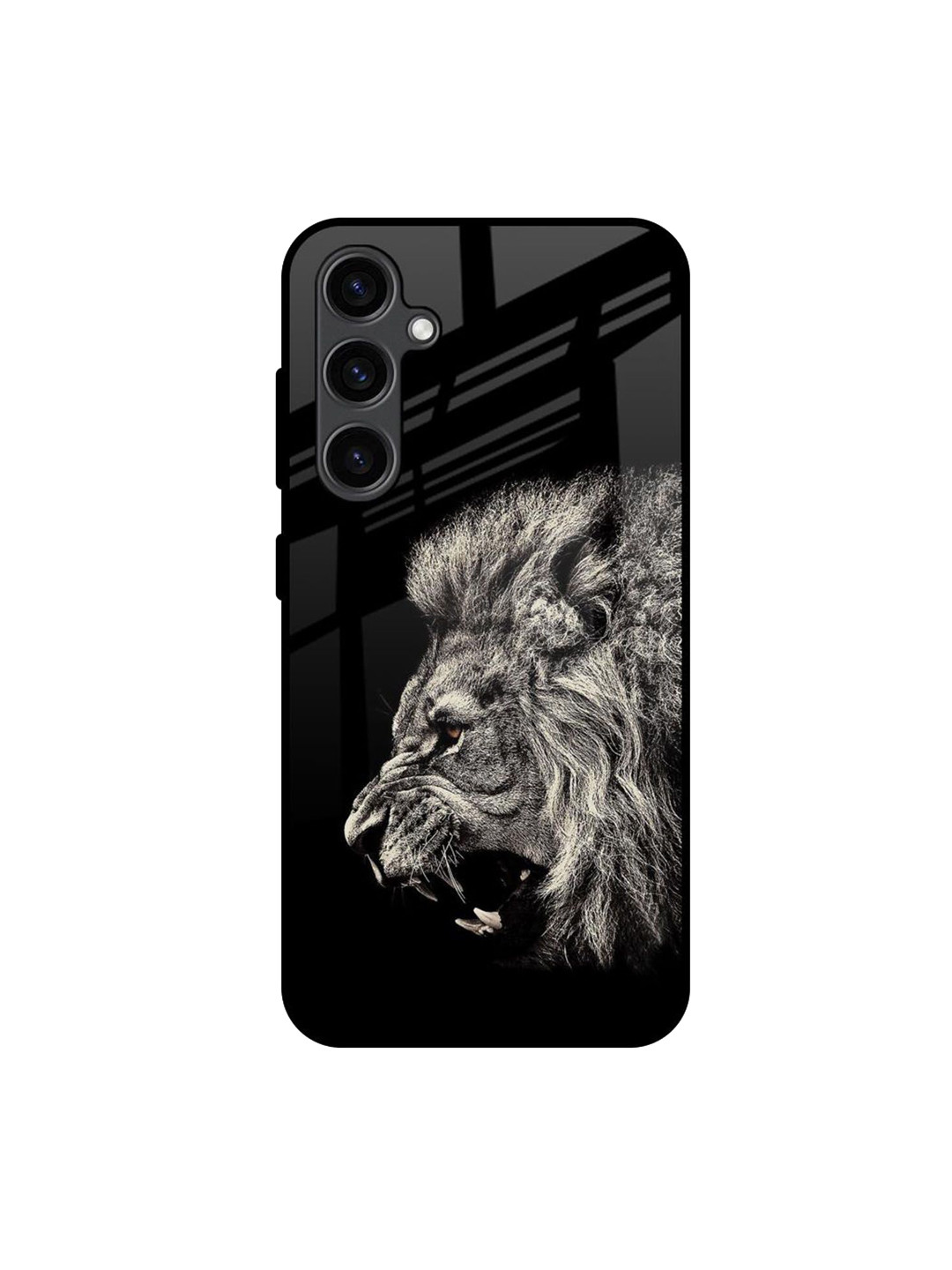 

QRIOH Quirky Printed Samsung Galaxy S23 FE 5G Back Case Mobile Accessories, Black