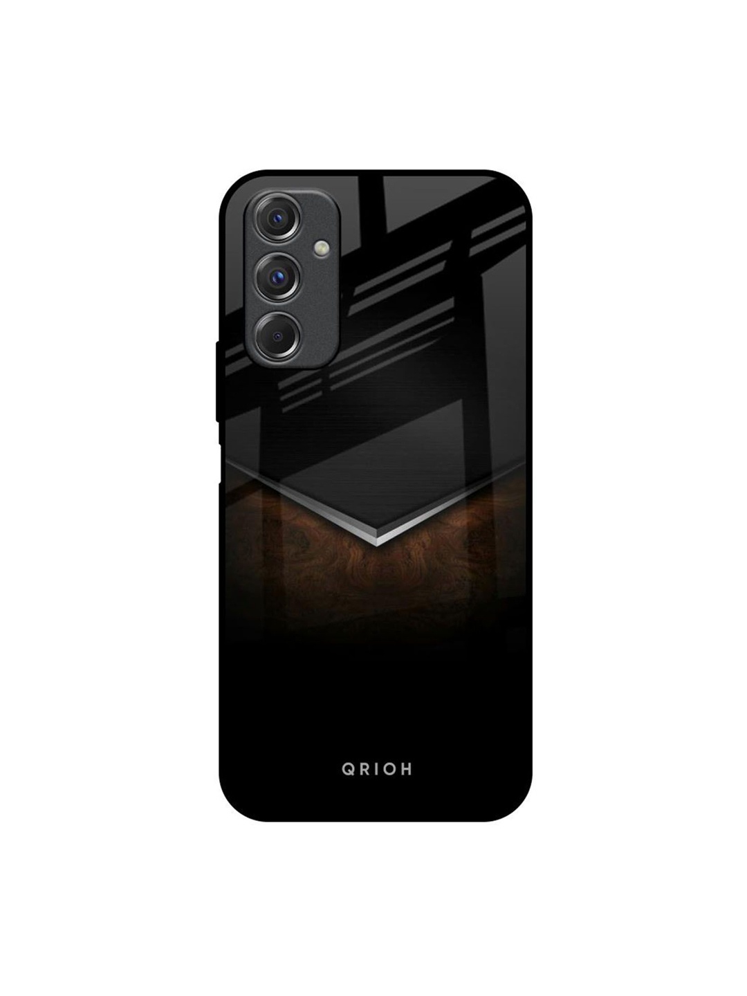 

QRIOH Quirky Printed Samsung Galaxy F34 5G Back Case Mobile Accessories, Black