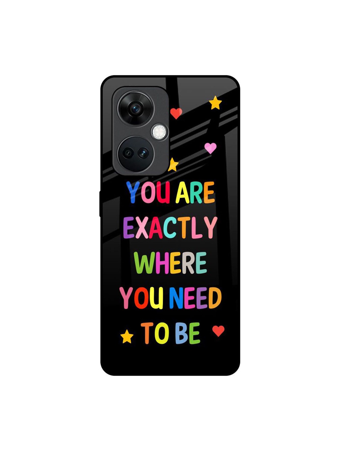 

QRIOH Typography Printed OnePlus Nord CE 3 5G Back Case Mobile Accessories, Black