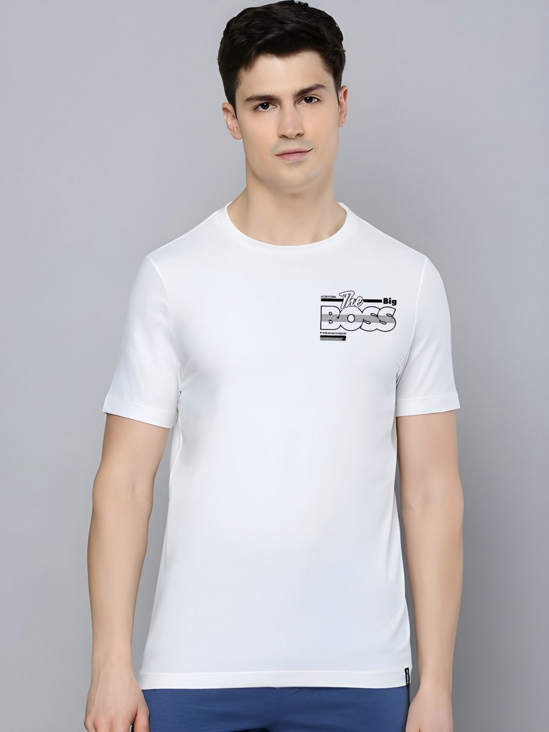 

SZN Men T-shirt, White