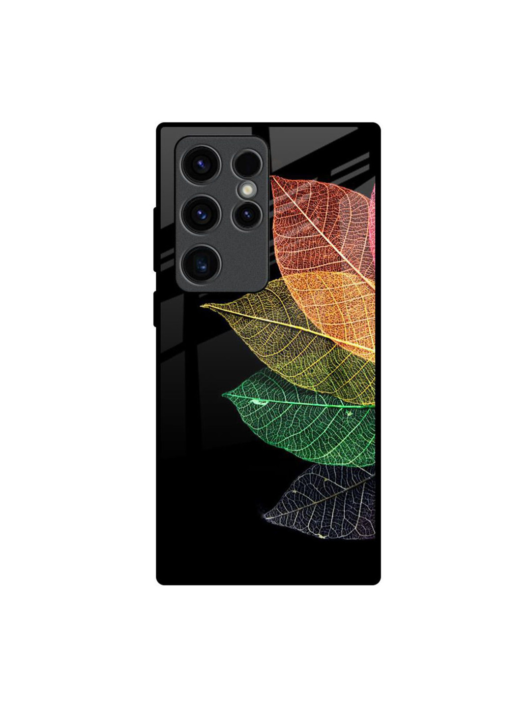 

QRIOH Quirky Printed Samsung Galaxy S23 Ultra 5G Back Case Mobile Accessories, Black