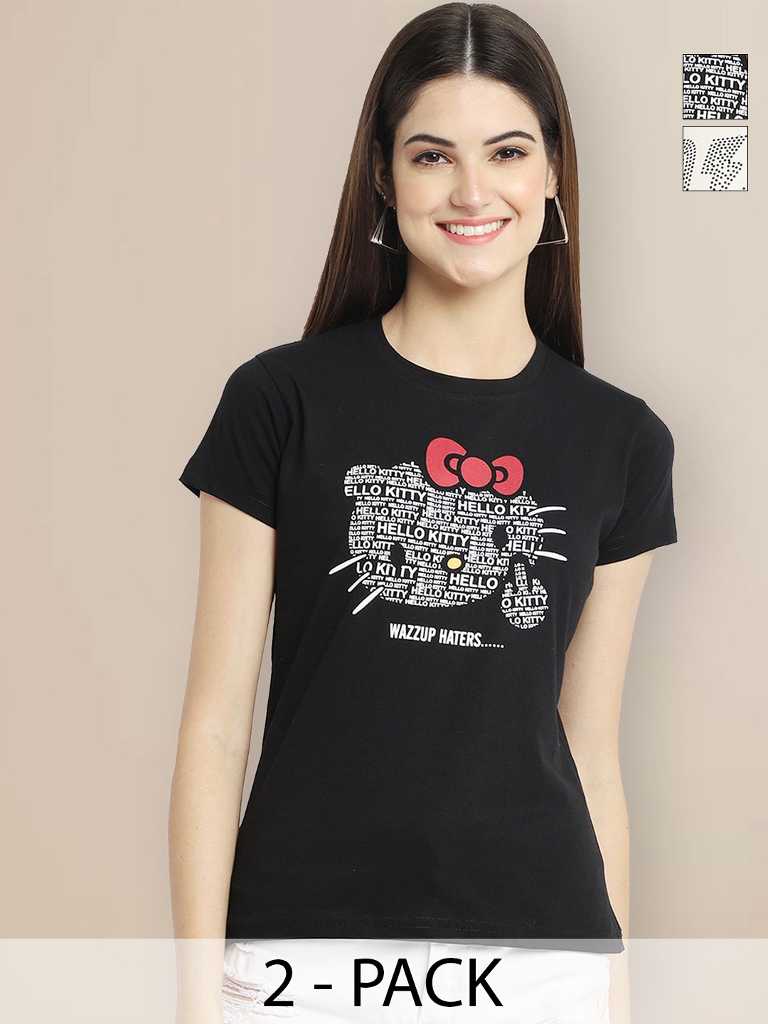 

Metronaut Women Typography 2 Printed T-shirt, Multi