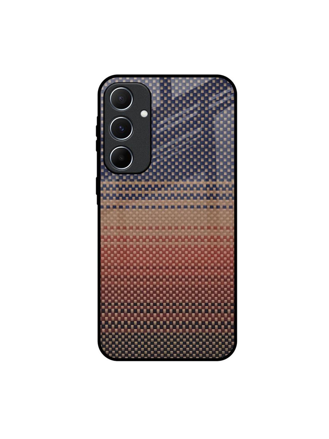 

QRIOH Abstract Printed Samsung Galaxy A55 5G Back Case Mobile Accessories, Black