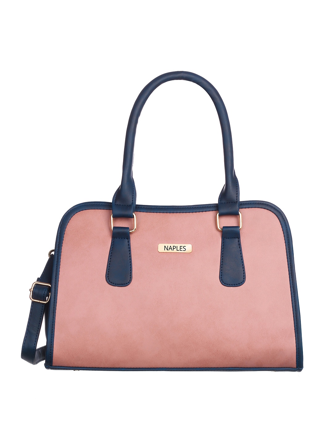 

Naples PU Structured Shoulder Bag, Pink