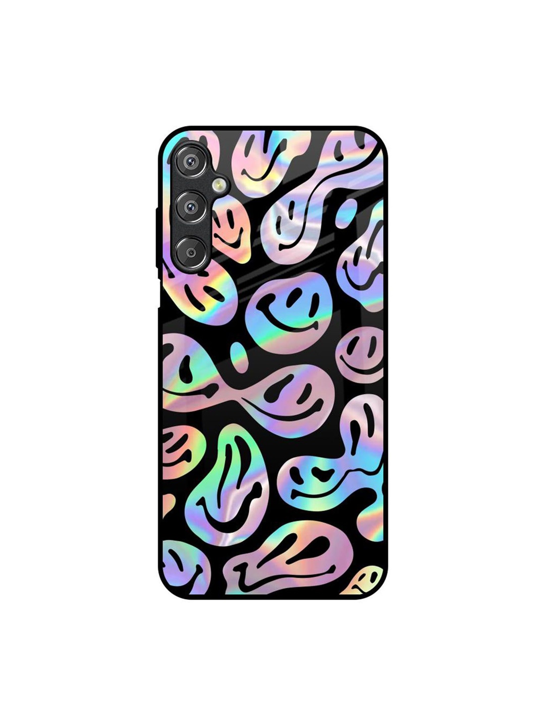 

QRIOH Quirky Printed Samsung Galaxy M15 5G Back Case Mobile Accessories, Blue