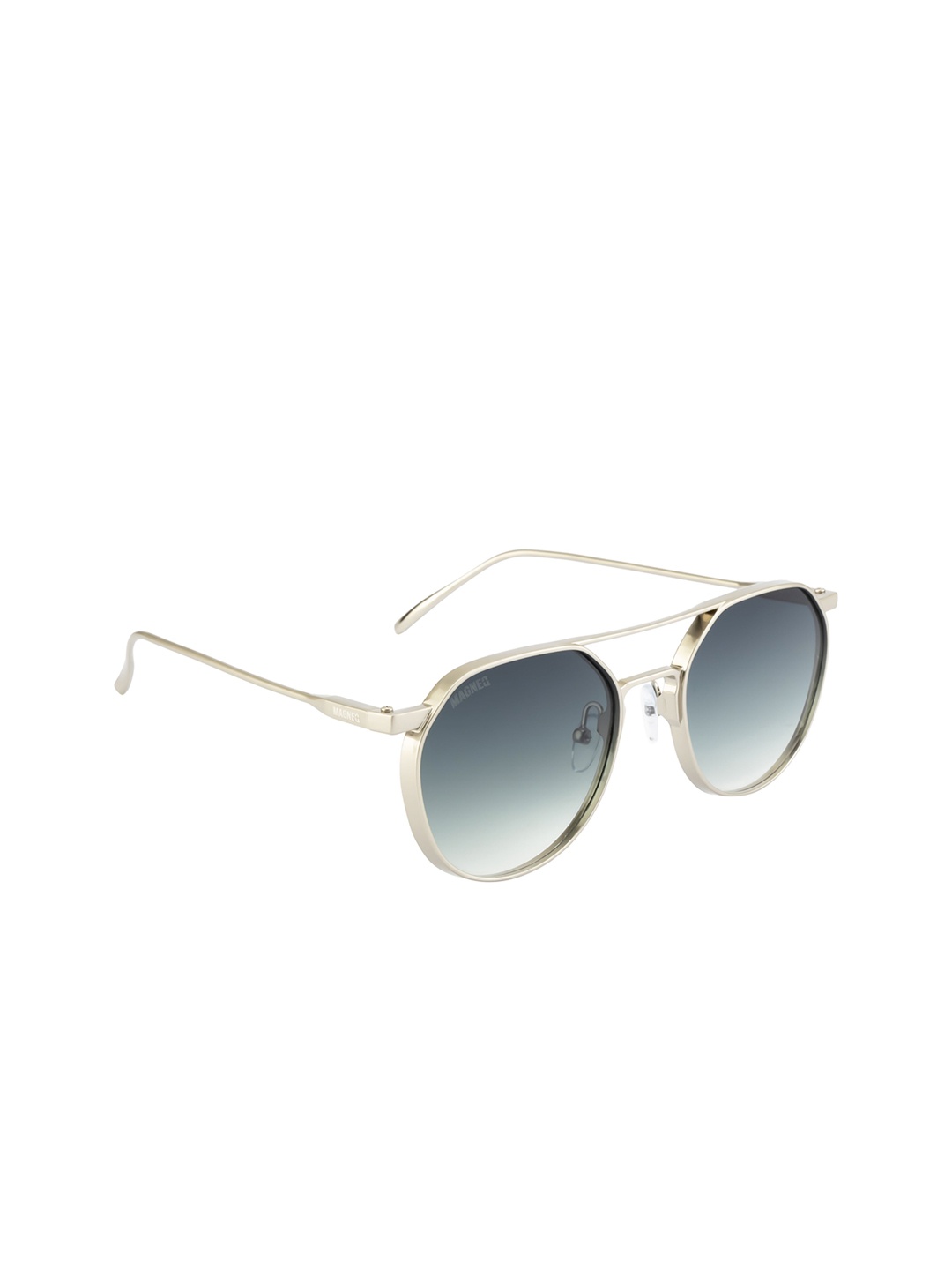 

MAGNEQ Unisex Aviator Sunglasses with UV Protected Lens, Green