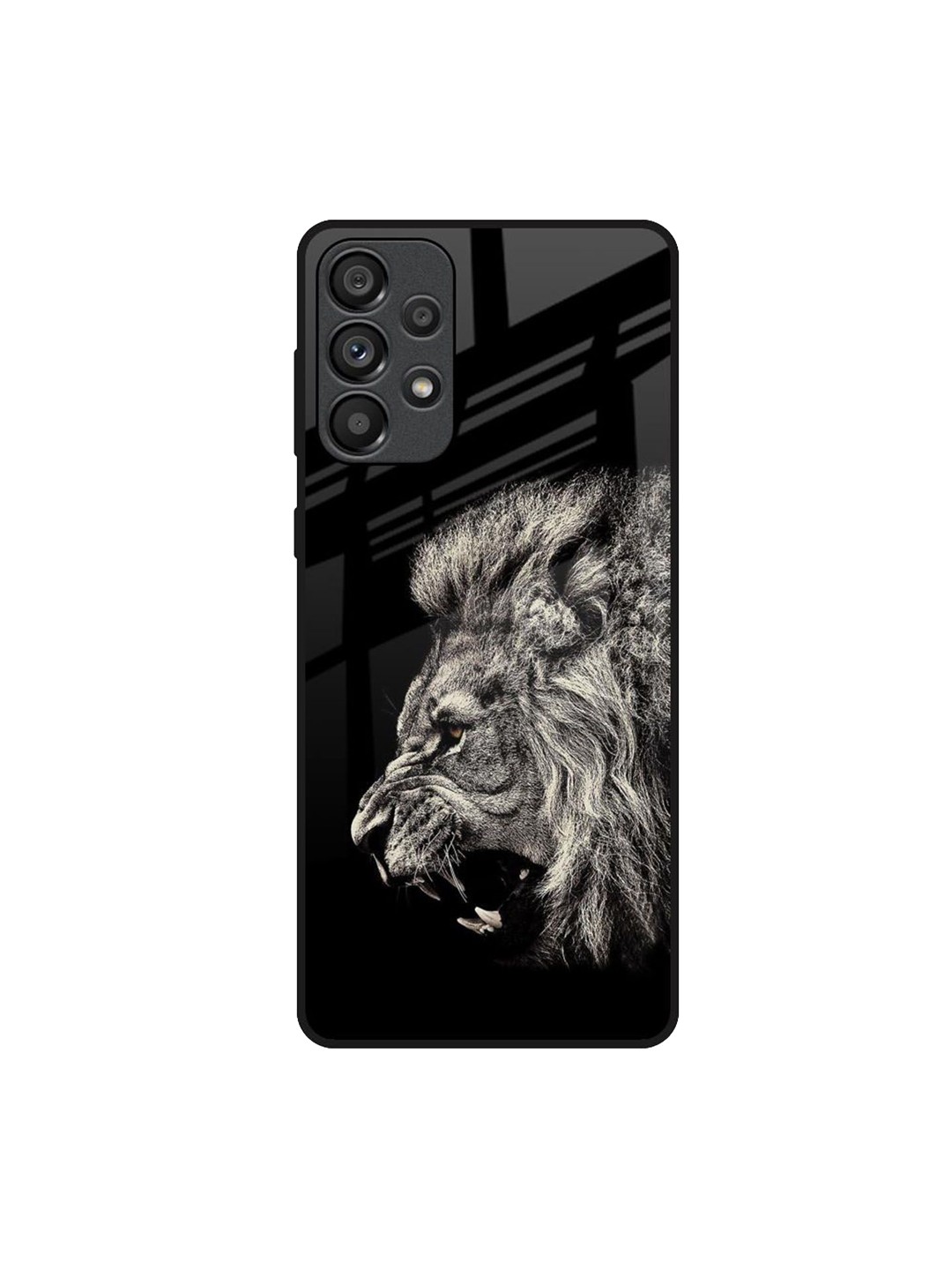 

QRIOH Quirky Printed Samsung Galaxy A33 5G Back Case Mobile Accessories, Black