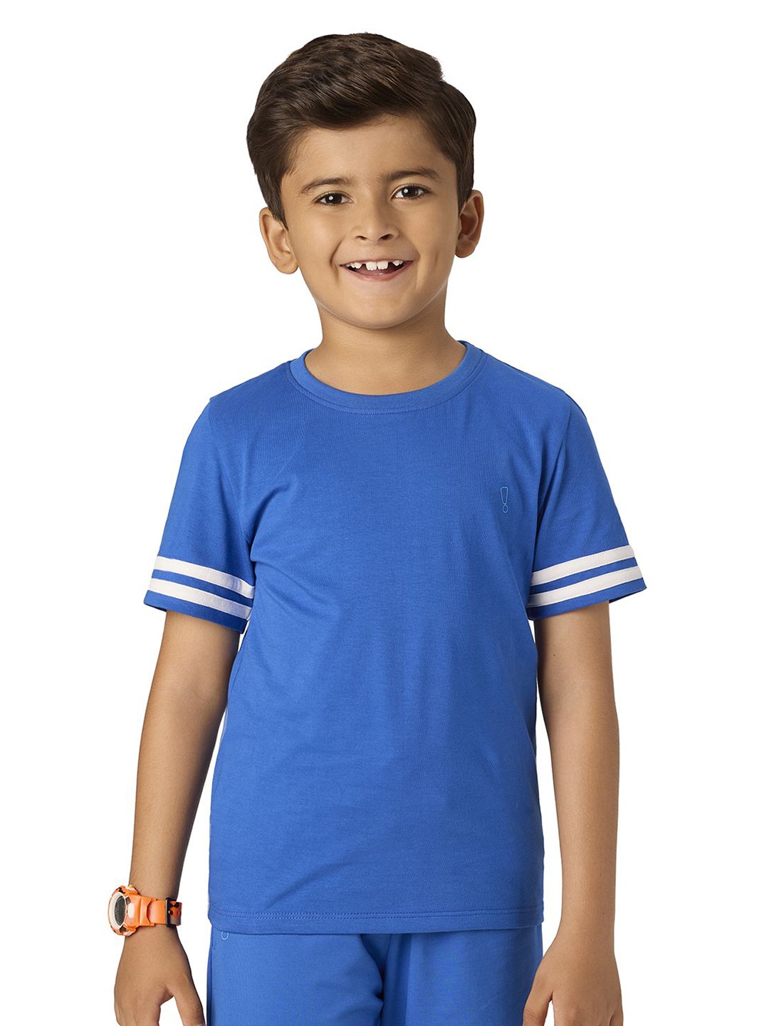

You Got Plan B Boys Brand Logo T-shirt, Blue