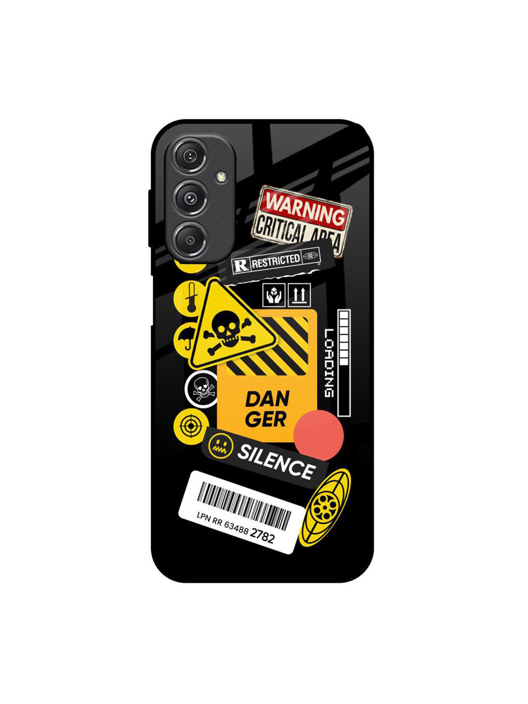 

QRIOH Typography Printed Samsung Galaxy M34 5G Back Case Mobile Accessories, Black