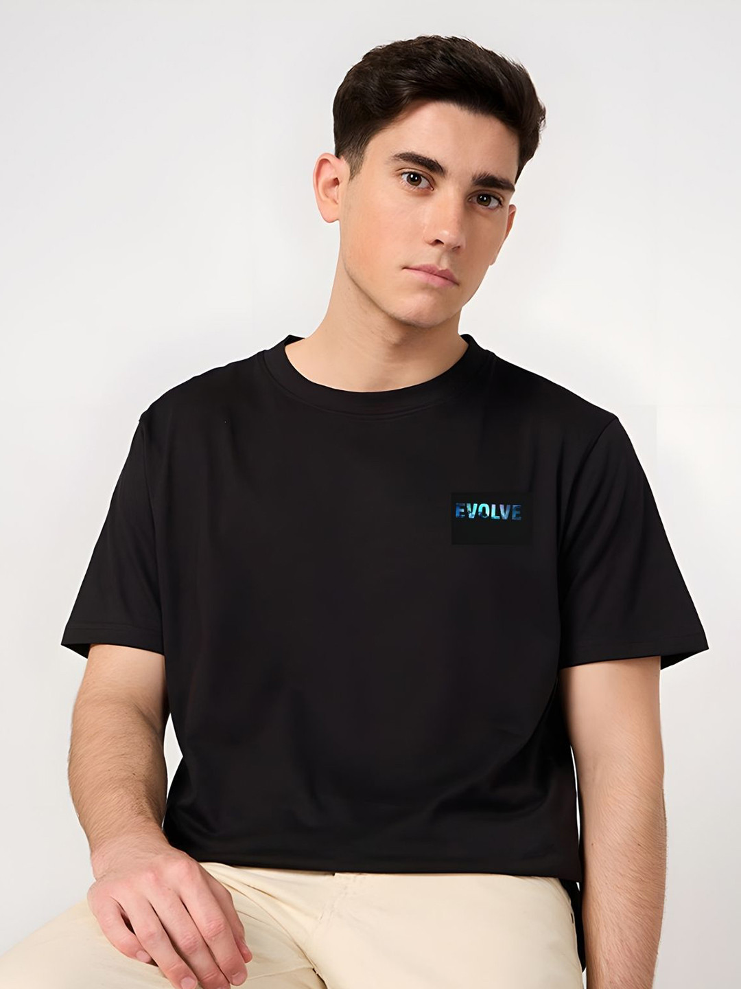 

SZN Men T-shirt, Black