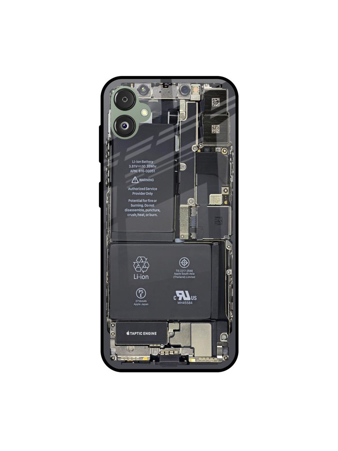 

QRIOH Quirky Printed Samsung Galaxy F14 5G Back Case Mobile Accessories, Grey
