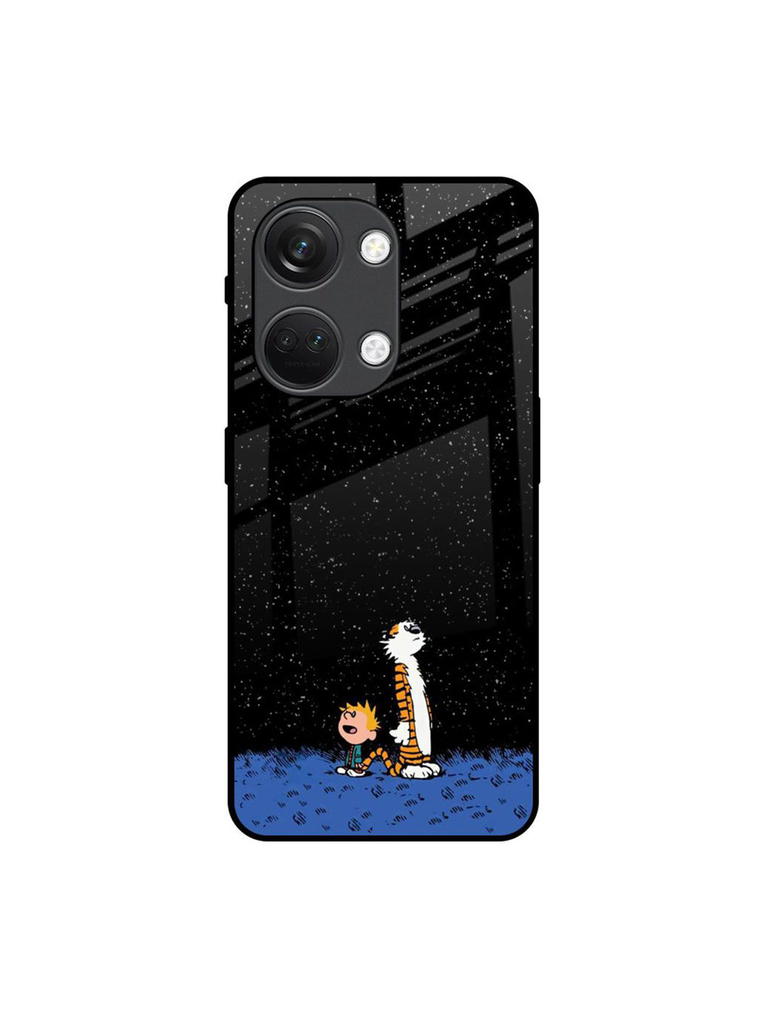 

QRIOH Quirky Printed OnePlus Nord 3 5G Back Case Mobile Accessories, Black