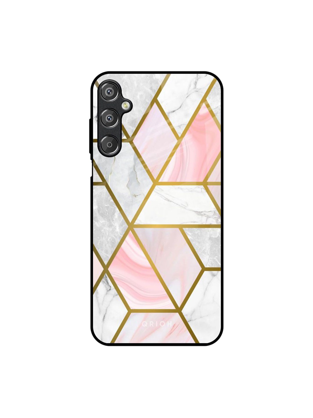 

QRIOH Quirky Printed Samsung Galaxy M15 5G Back Case Mobile Accessories, Pink