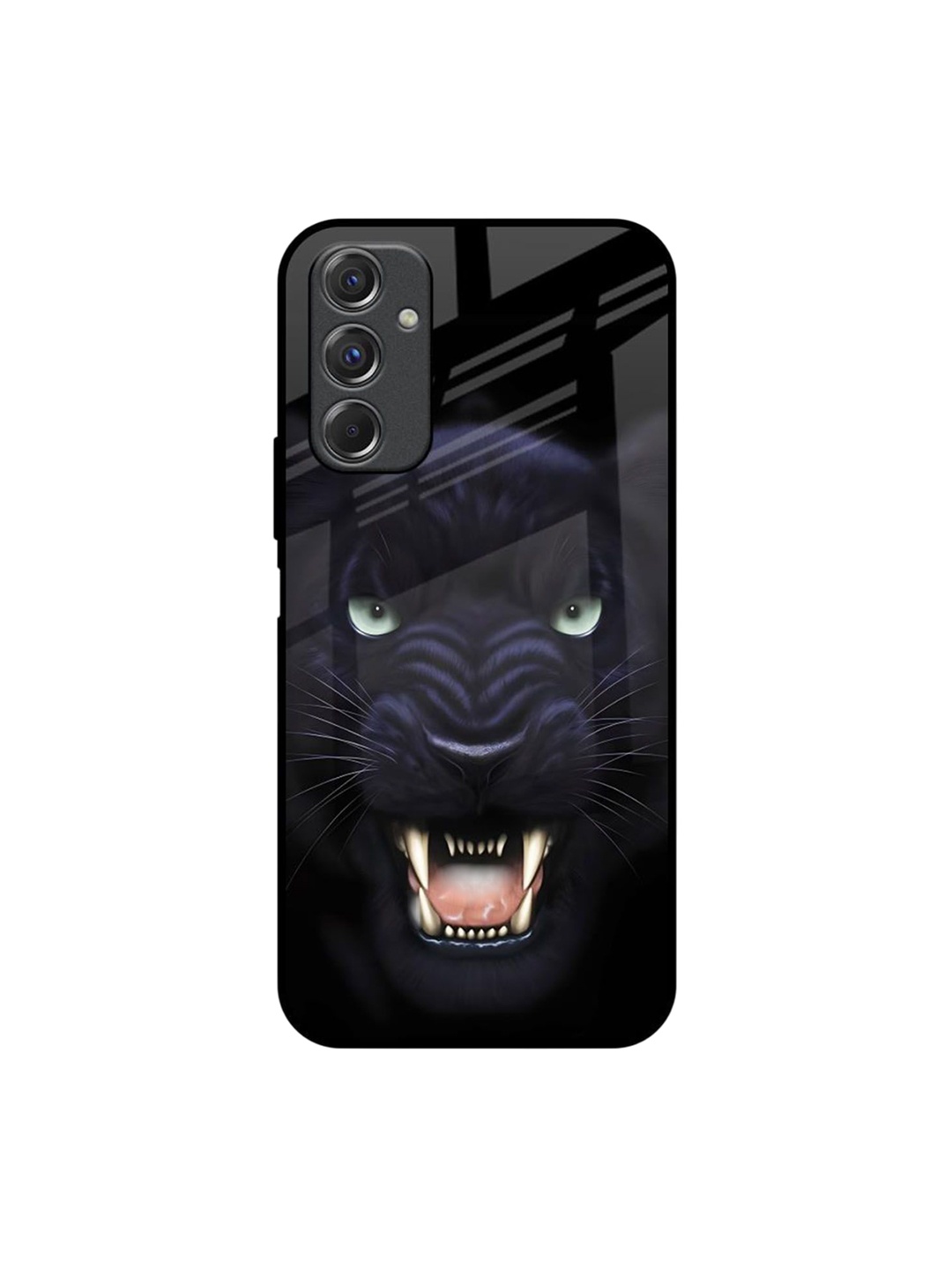 

QRIOH Quirky Printed Samsung Galaxy F34 5G Back Case Mobile Accessories, Black