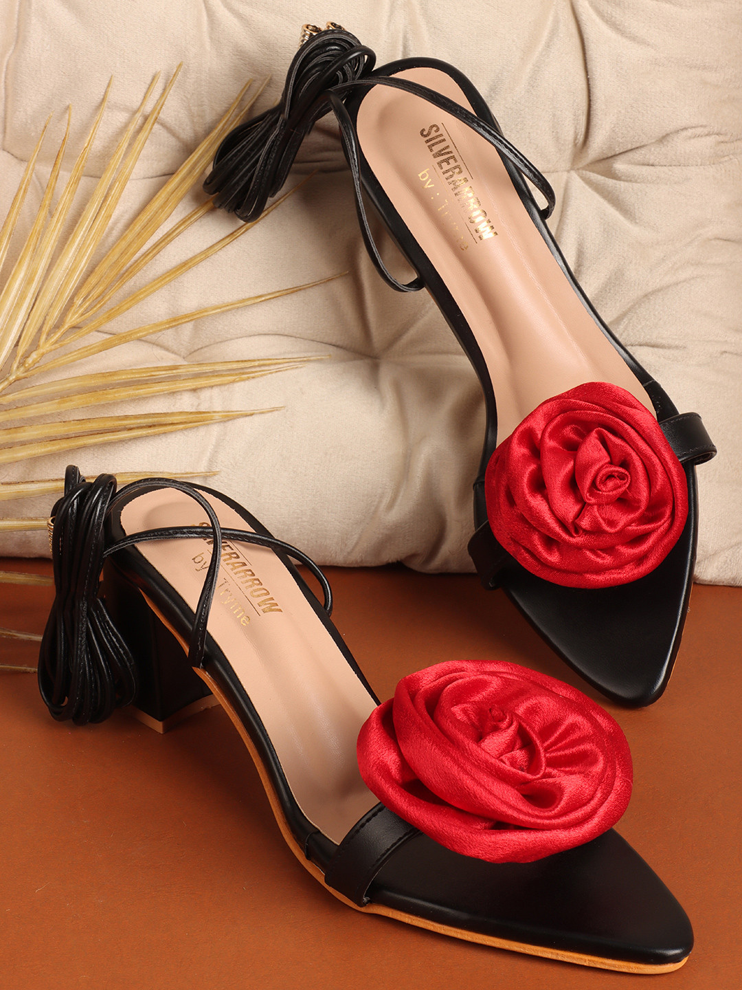 

Try Me Block Sandals, Black