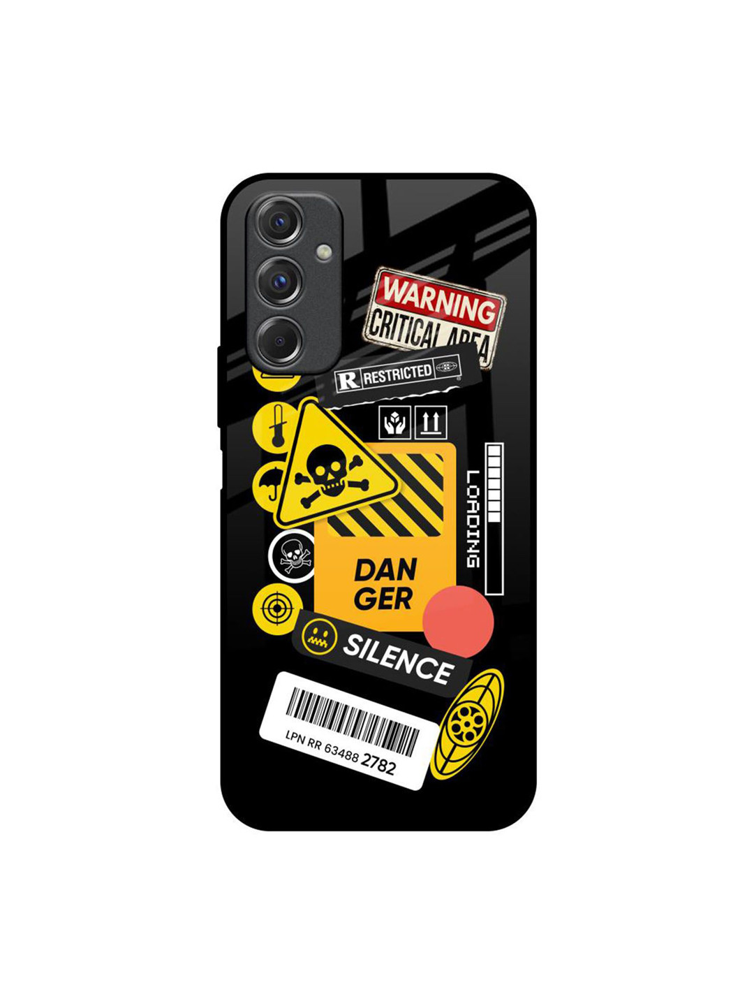 

QRIOH Typography Printed Samsung Galaxy F34 5G Back Case Mobile Accessories, Black