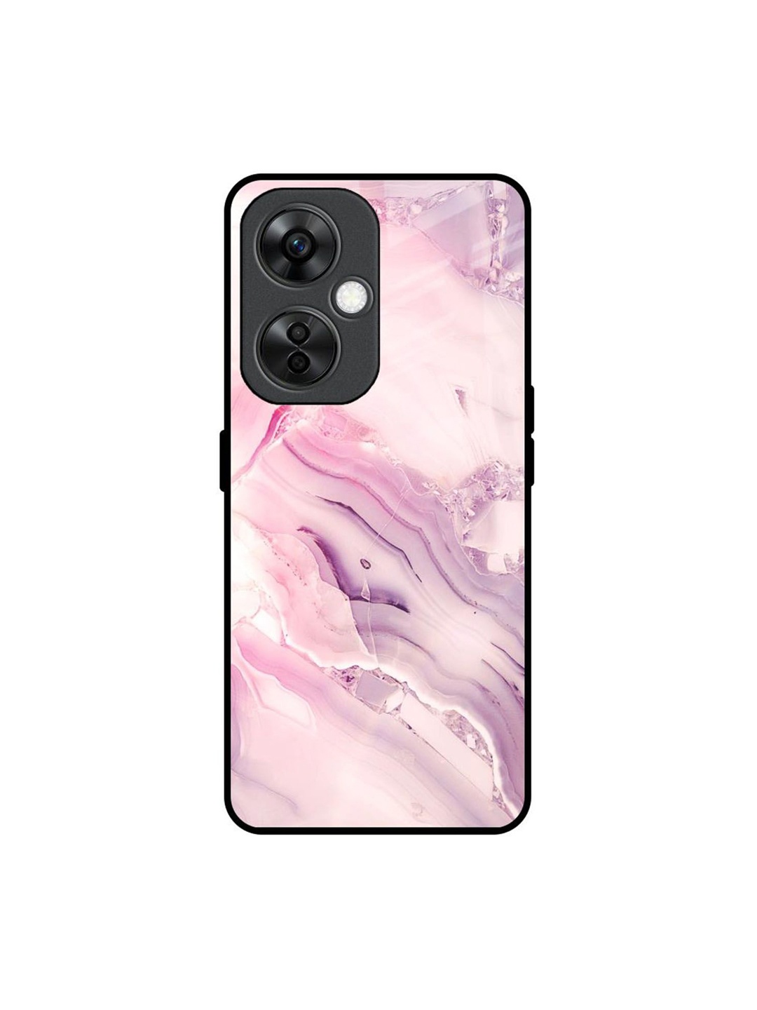 

QRIOH Abstract Printed OnePlus Nord CE 3 Lite 5G Back Case Mobile Accessories, Pink