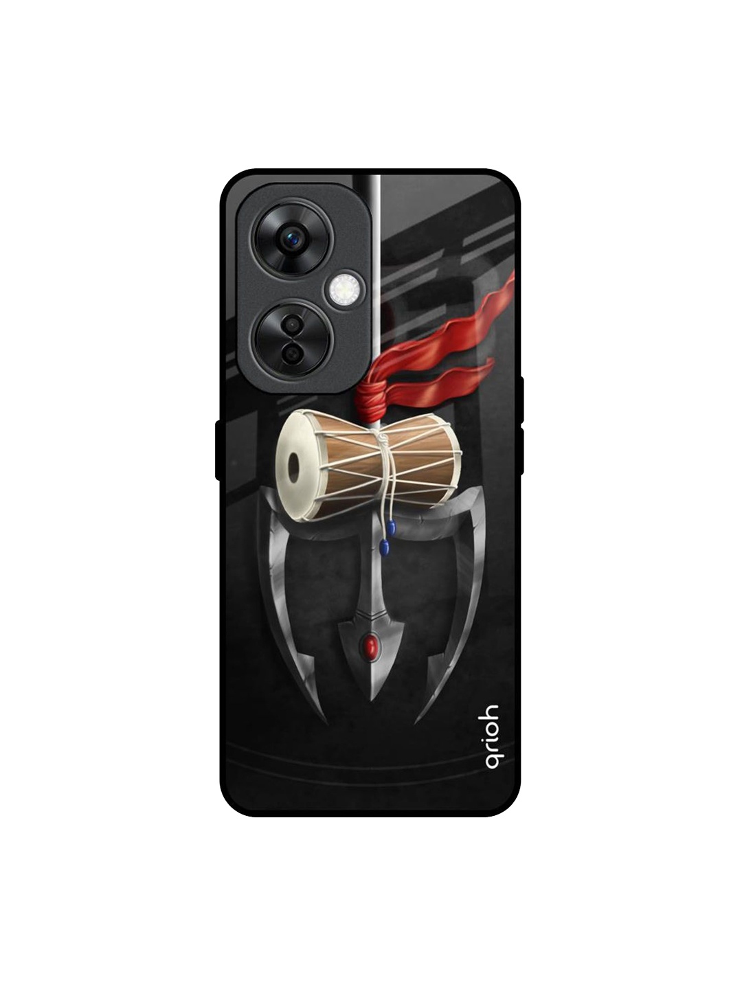 

QRIOH Quirky Printed OnePlus Nord CE 3 Lite 5G Back Case Mobile Accessories, Black