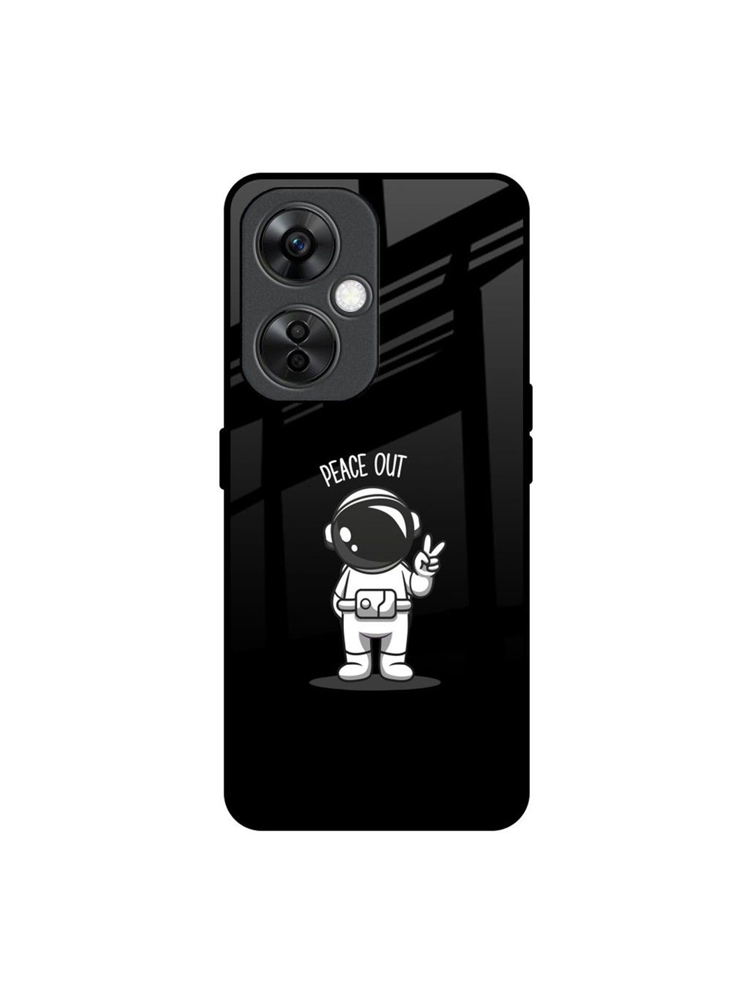 

QRIOH Quirky Printed OnePlus Nord CE 3 Lite 5G Back Case Mobile Accessories, Black