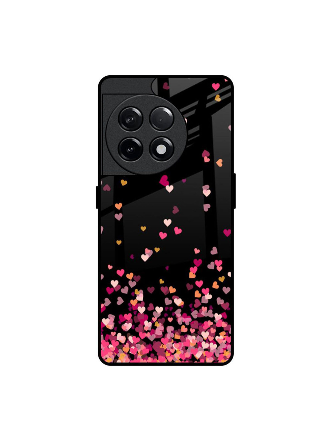 

QRIOH Quirky Printed OnePlus 11R 5G Back Case Mobile Accessories, Black