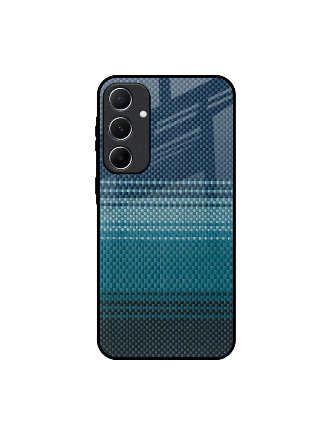

QRIOH Abstract Printed Samsung Galaxy A55 5G Back Case Mobile Accessories, Navy blue